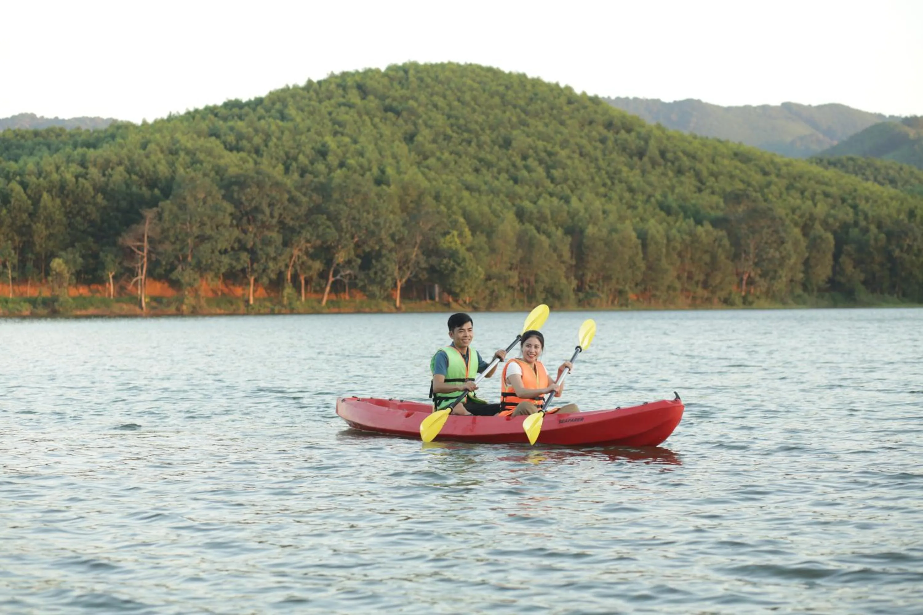 Lake view in KHU DU LỊCH SINH THÁI HÒN MÁT