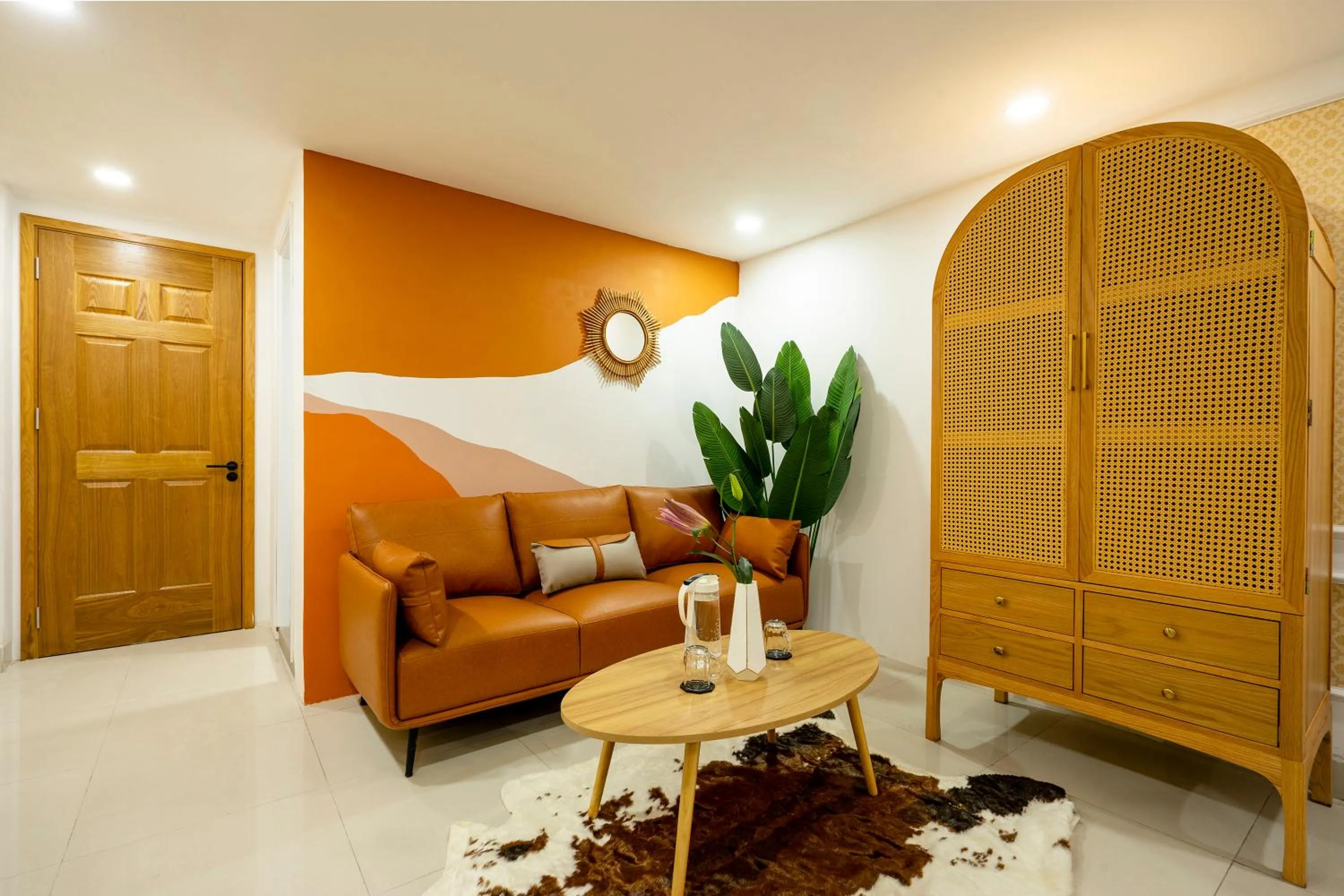 Living room in SAZI Church View Home - Free Nails HairWash