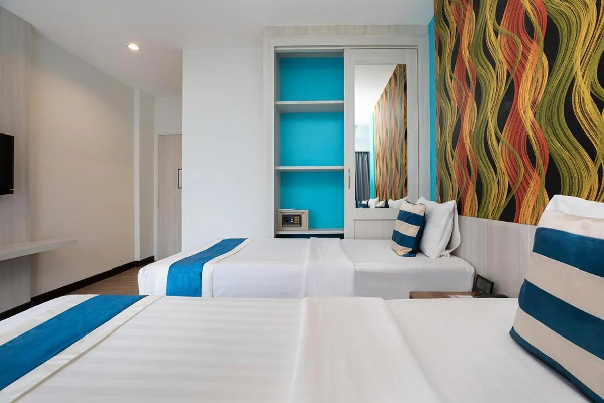 Photo of the whole room, Bed in iCheck inn Chill Patong