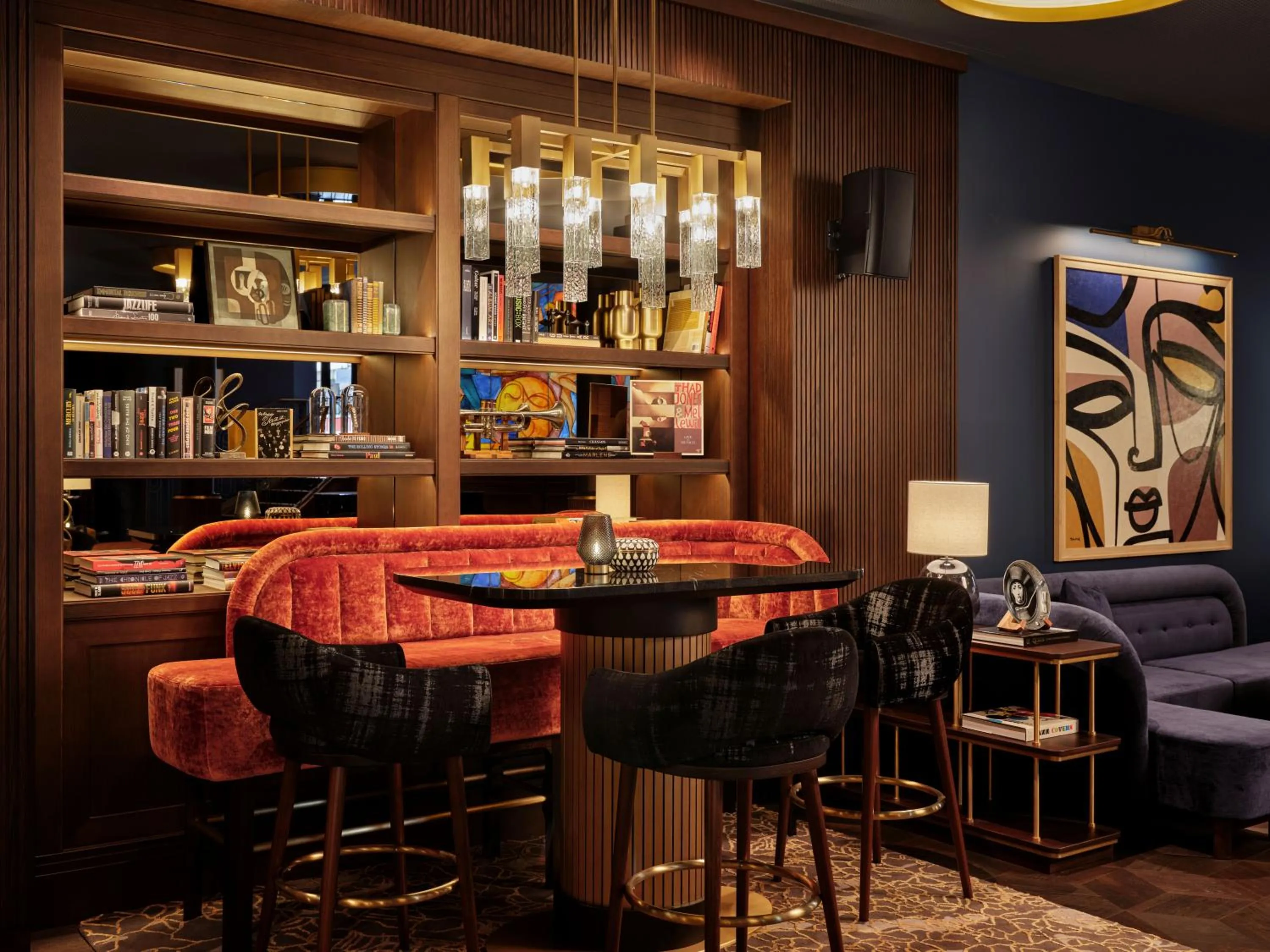 Lounge or bar in Rosewood Munich
