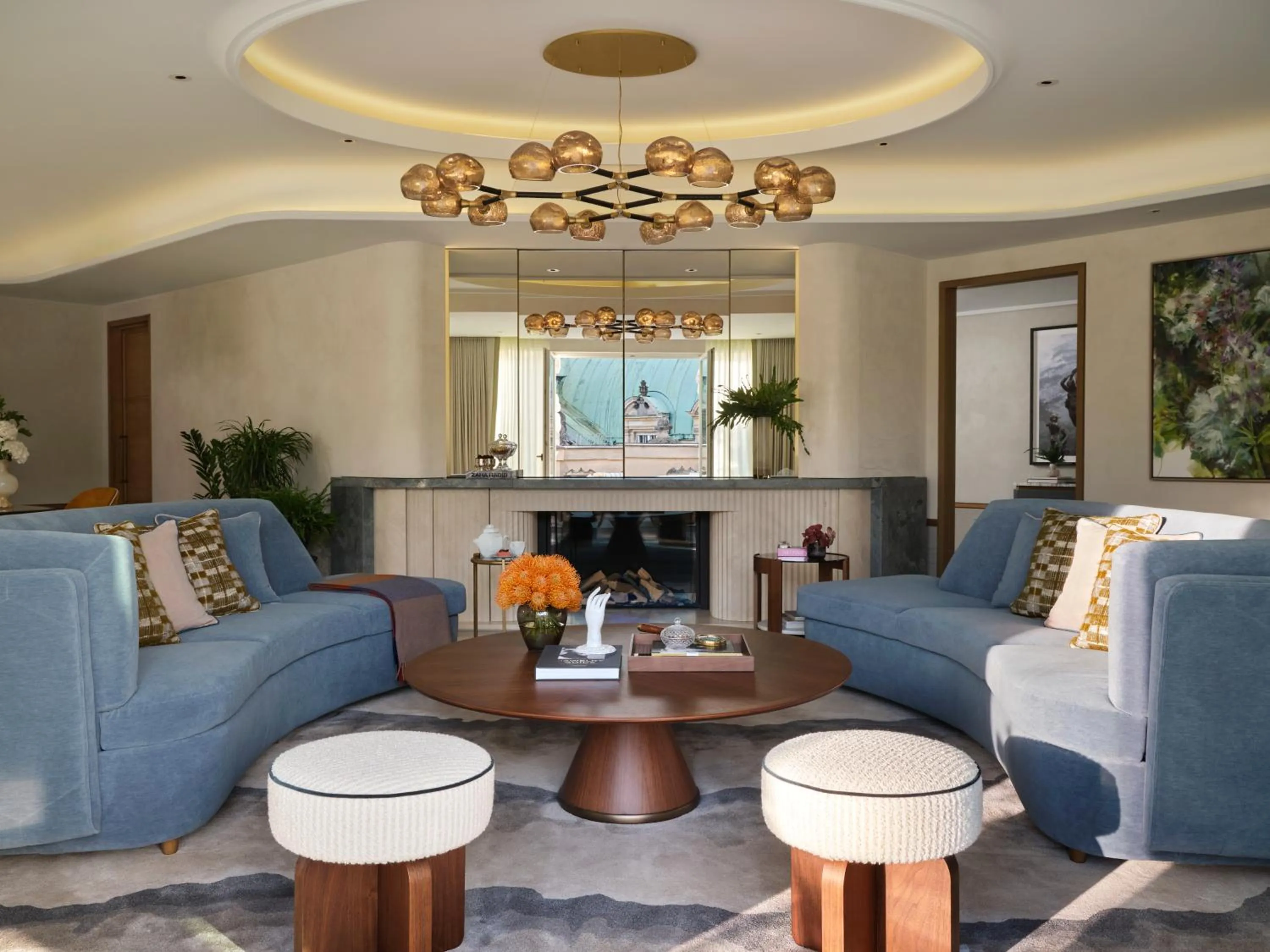 Living room in Rosewood Munich