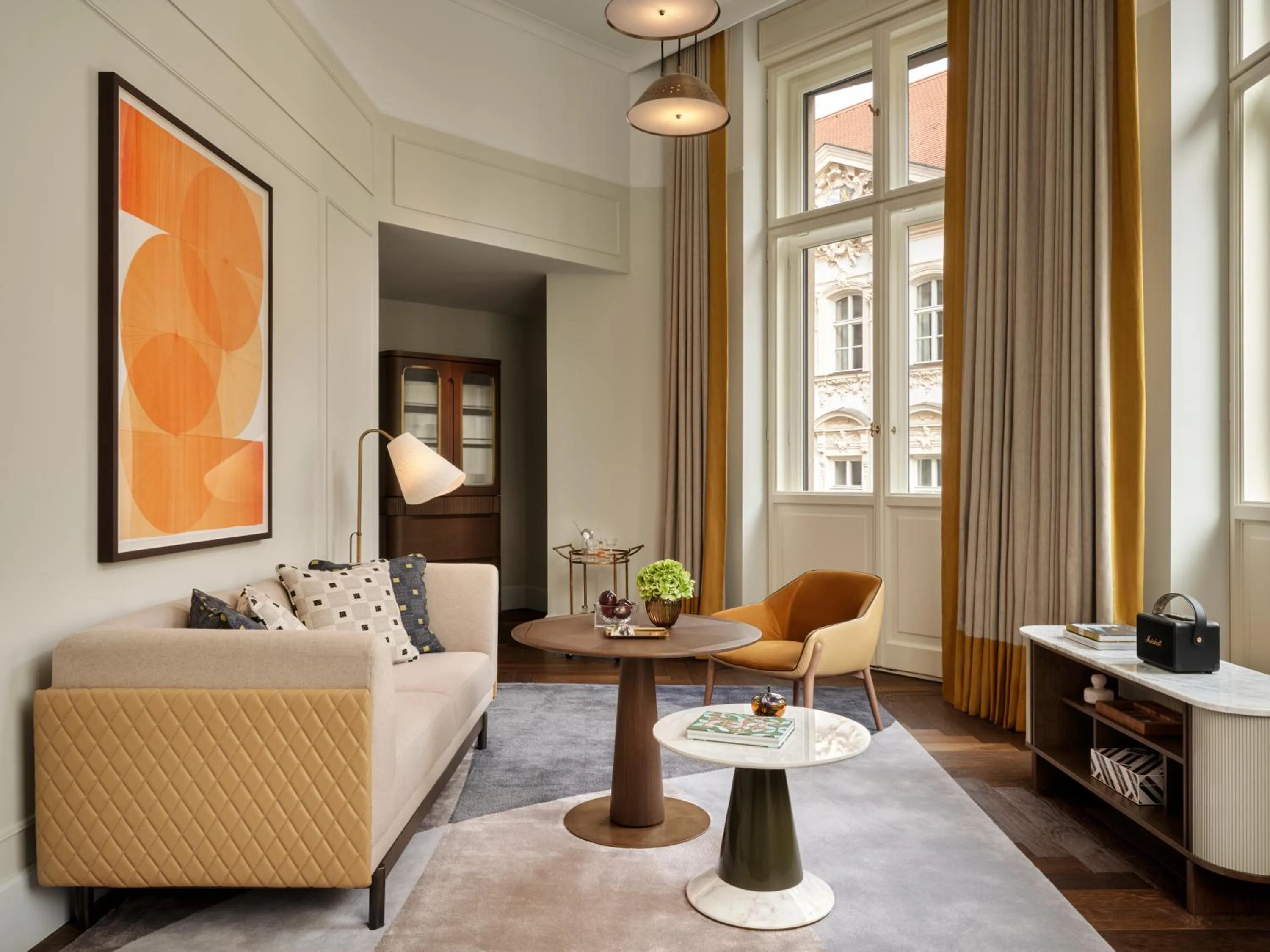 Living room in Rosewood Munich