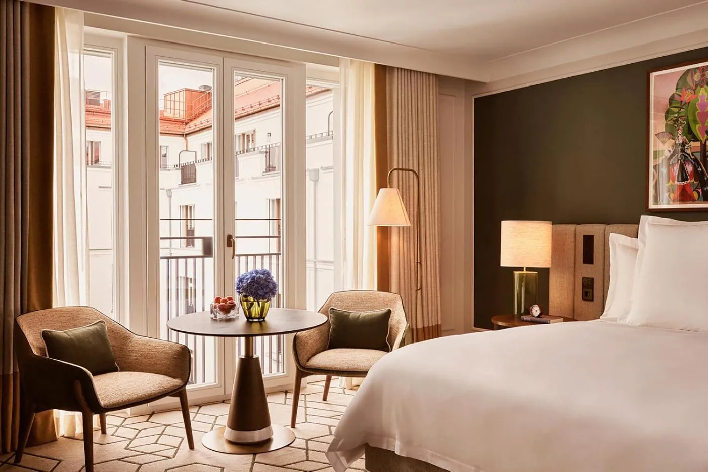 Bedroom, Bed in Rosewood Munich