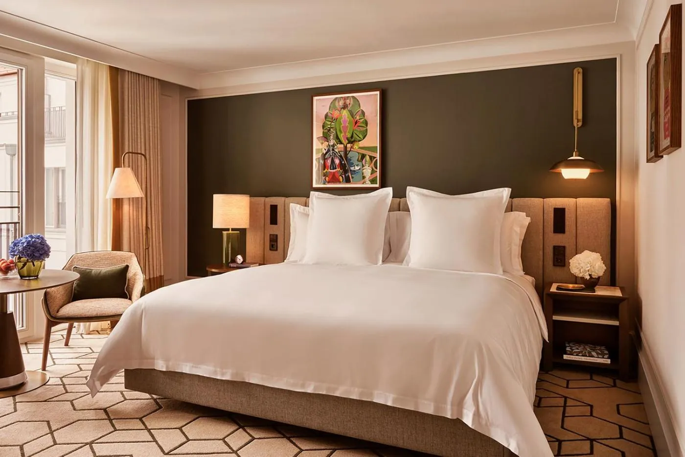 Bedroom, Bed in Rosewood Munich