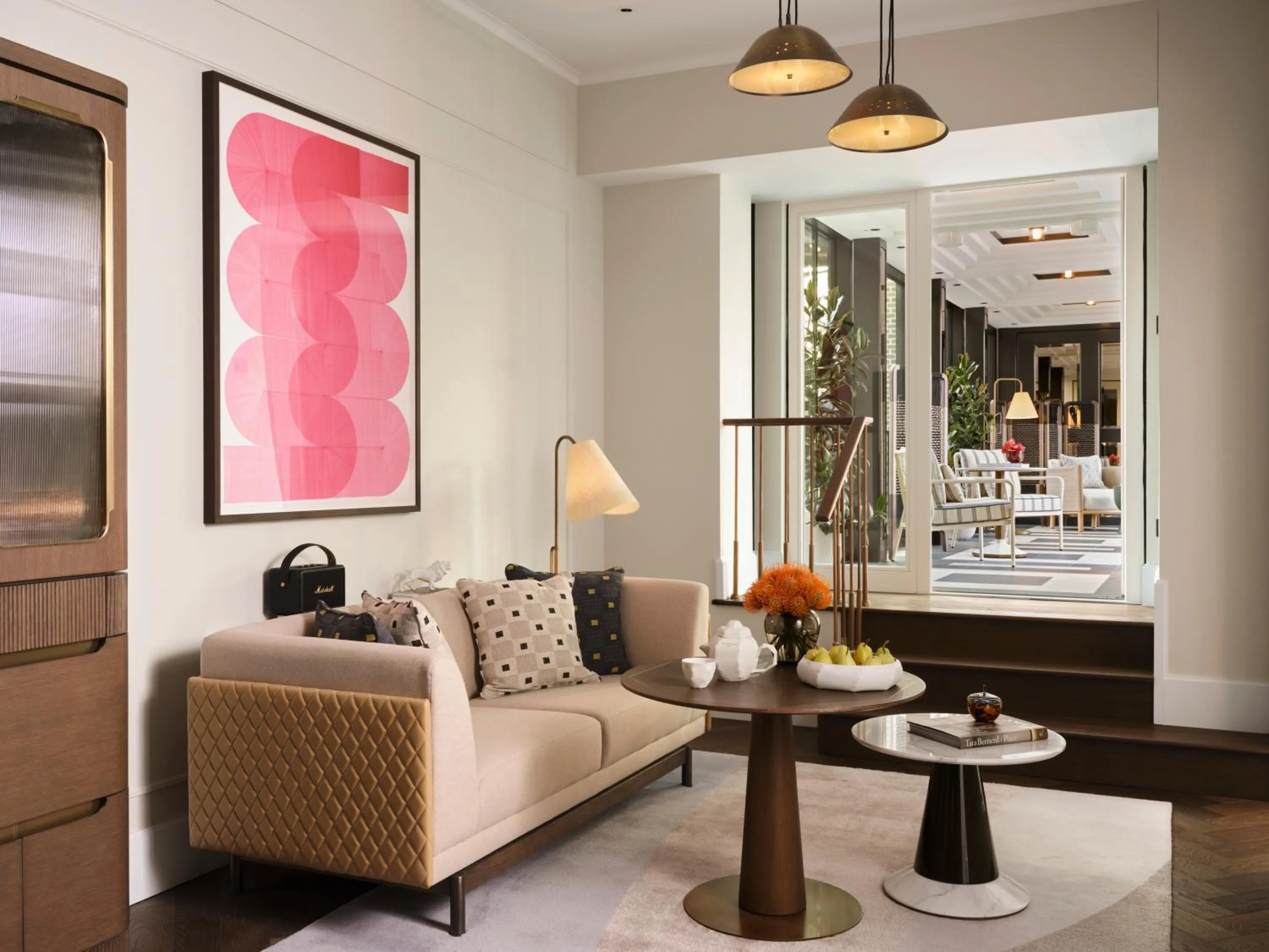 Living room in Rosewood Munich