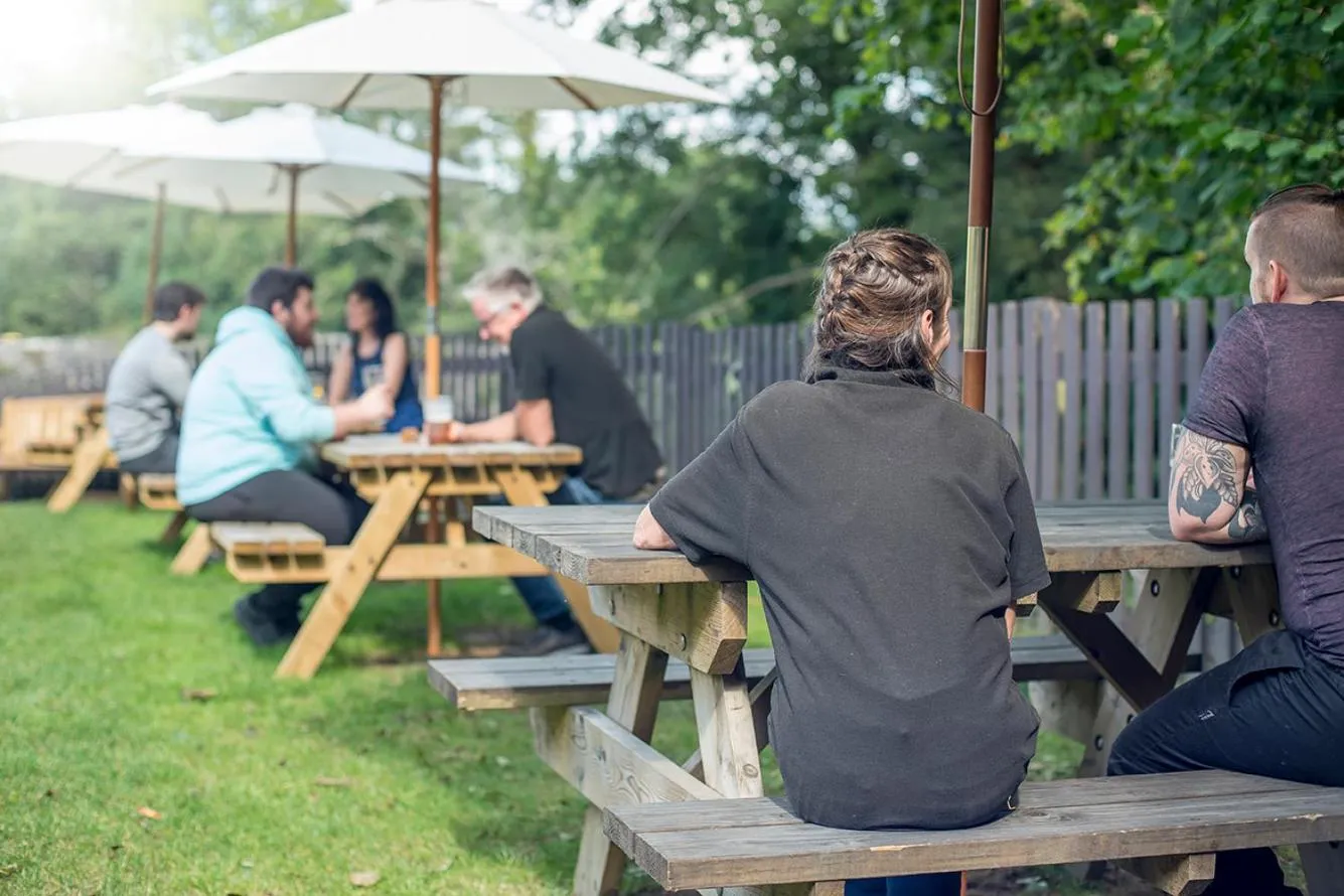 Garden in The Nags Head Inn