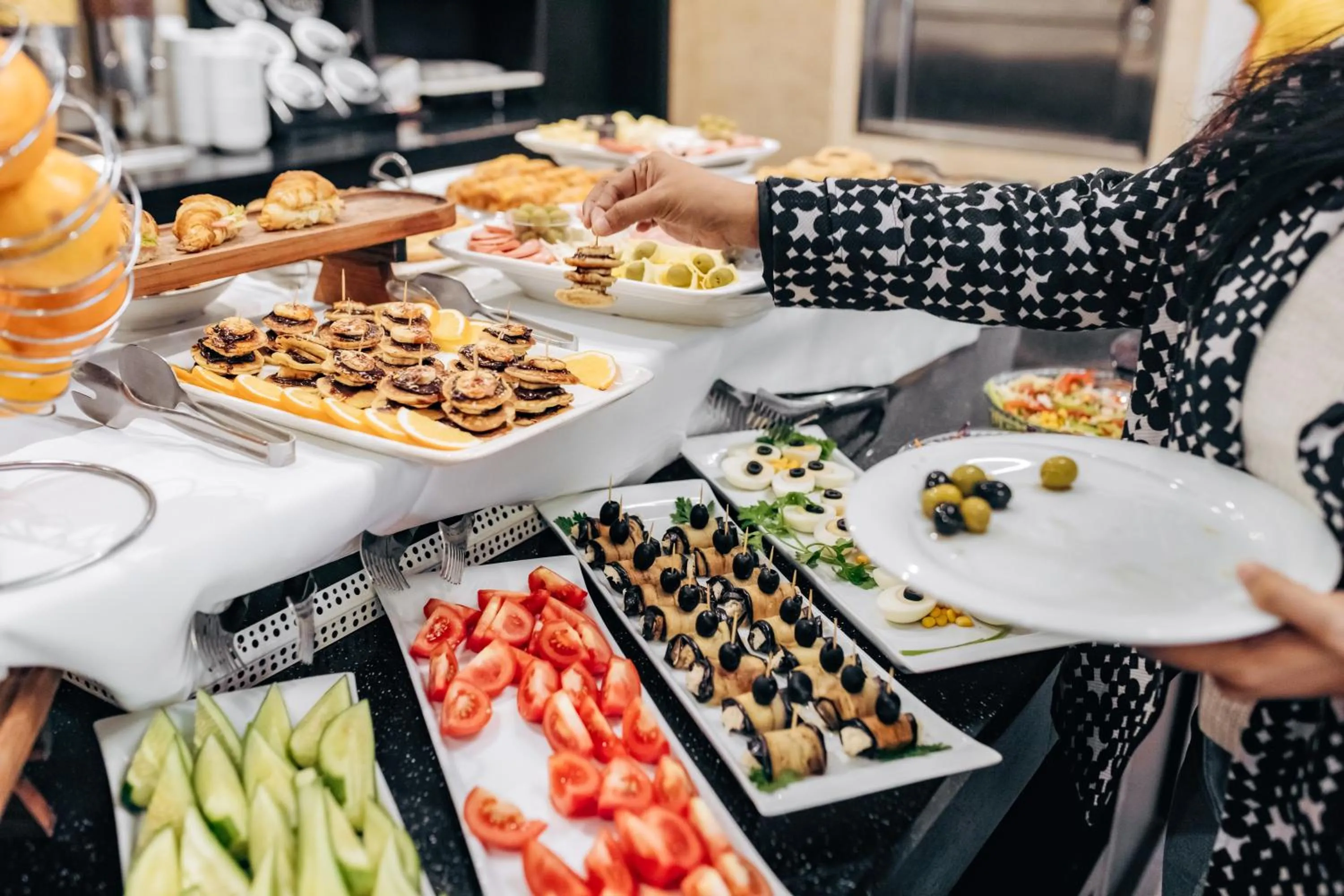 Food and drinks in The Diamond Hotel Baku