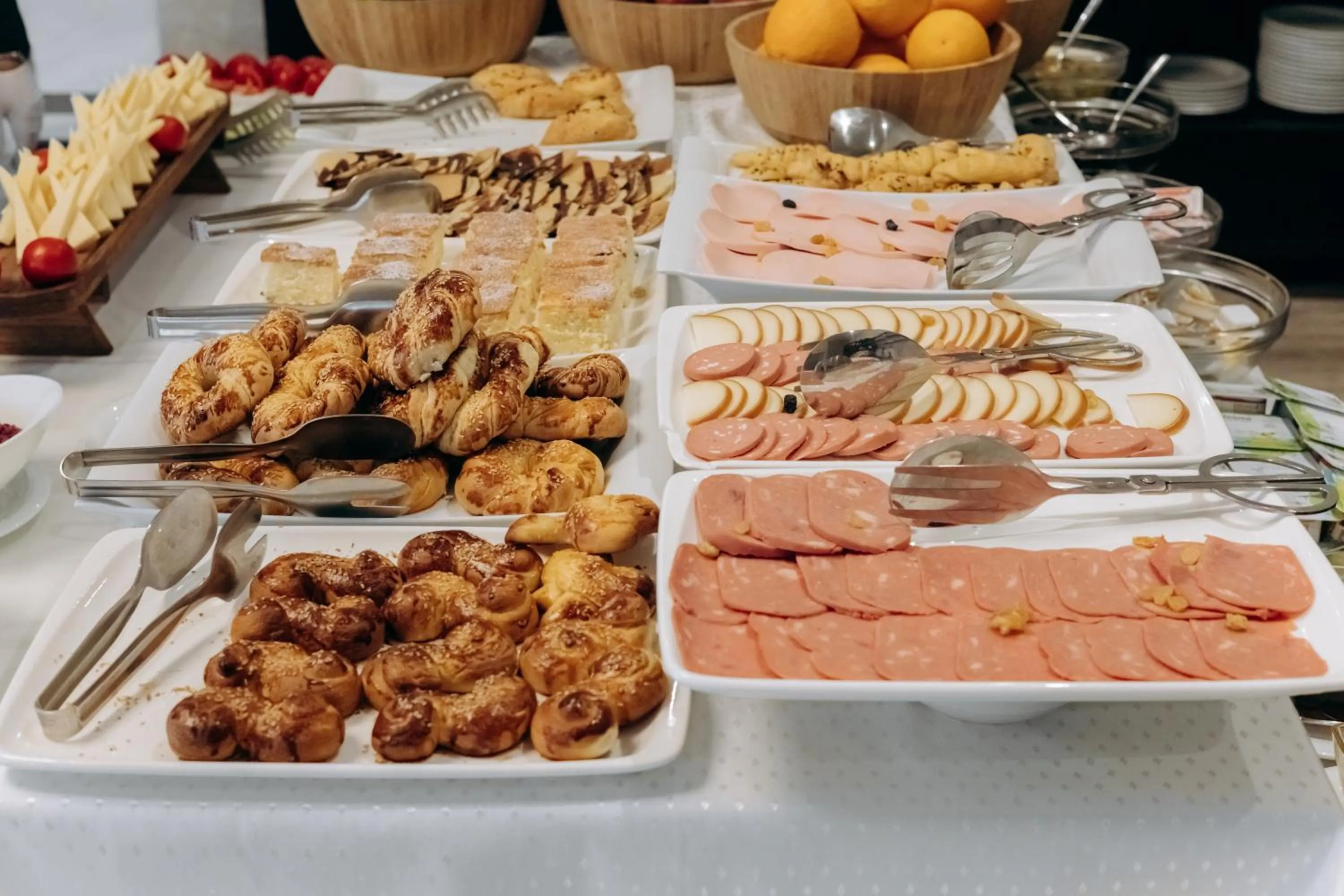 Buffet breakfast in The Diamond Hotel Baku