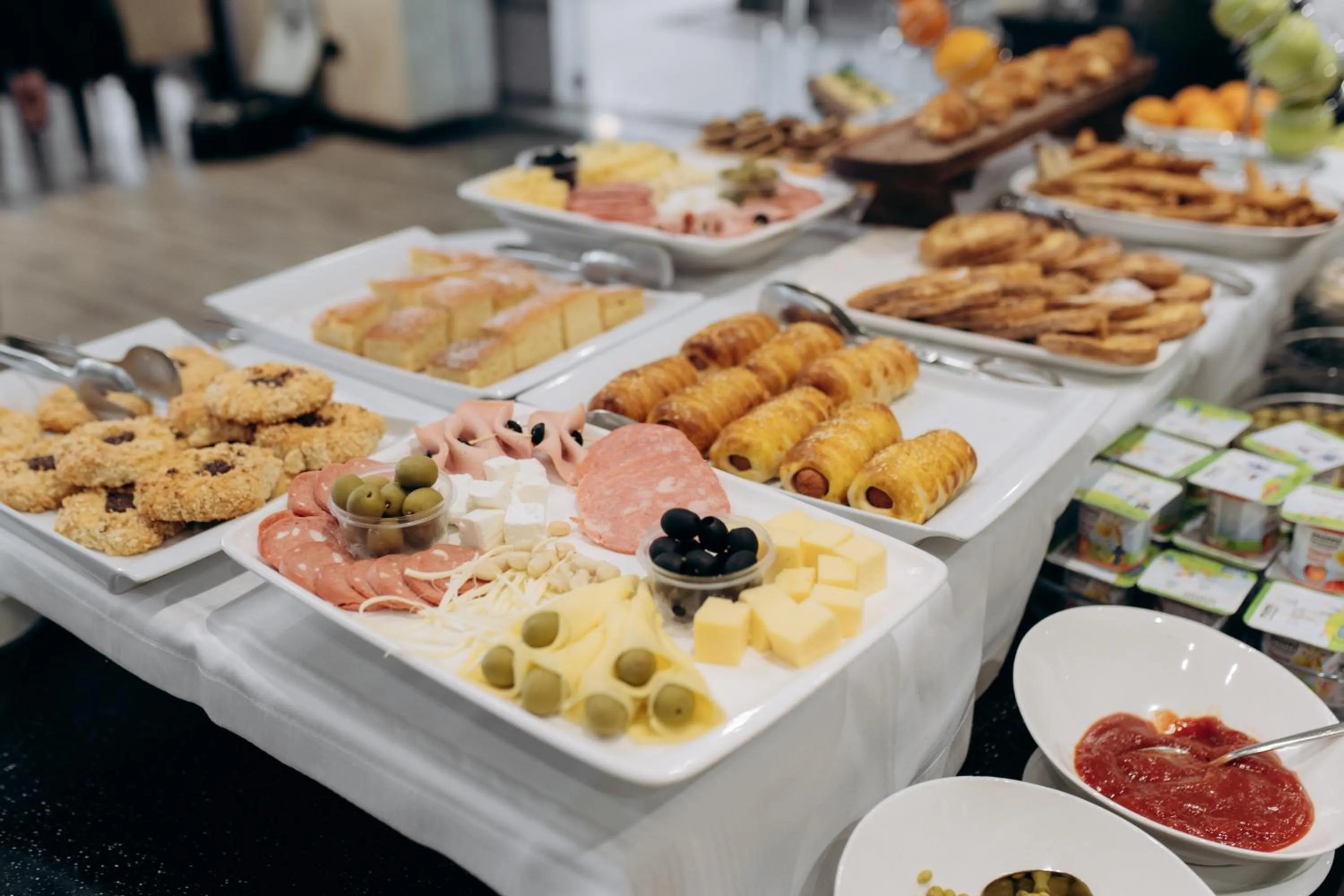Buffet breakfast in The Diamond Hotel Baku
