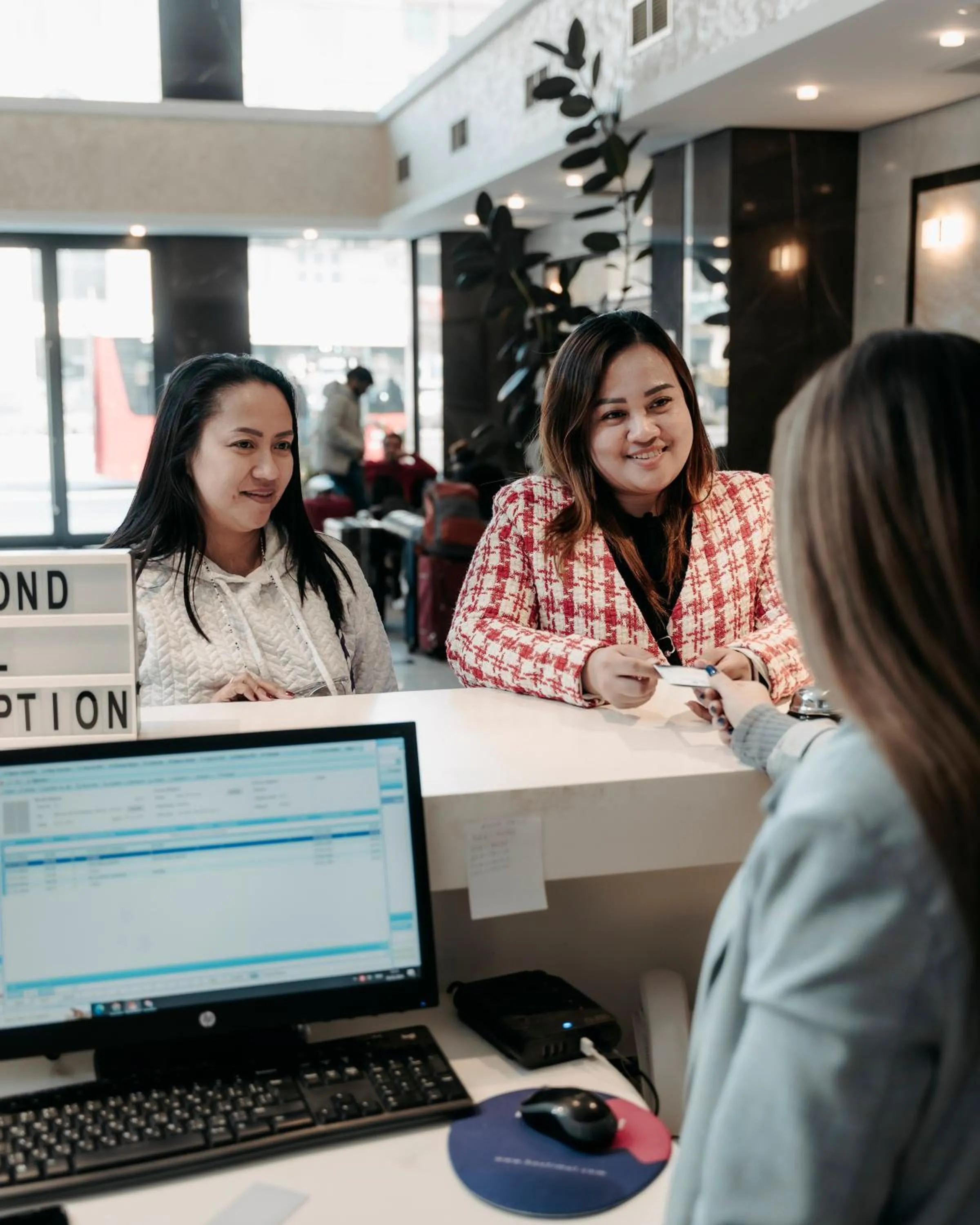 Lobby or reception in The Diamond Hotel Baku
