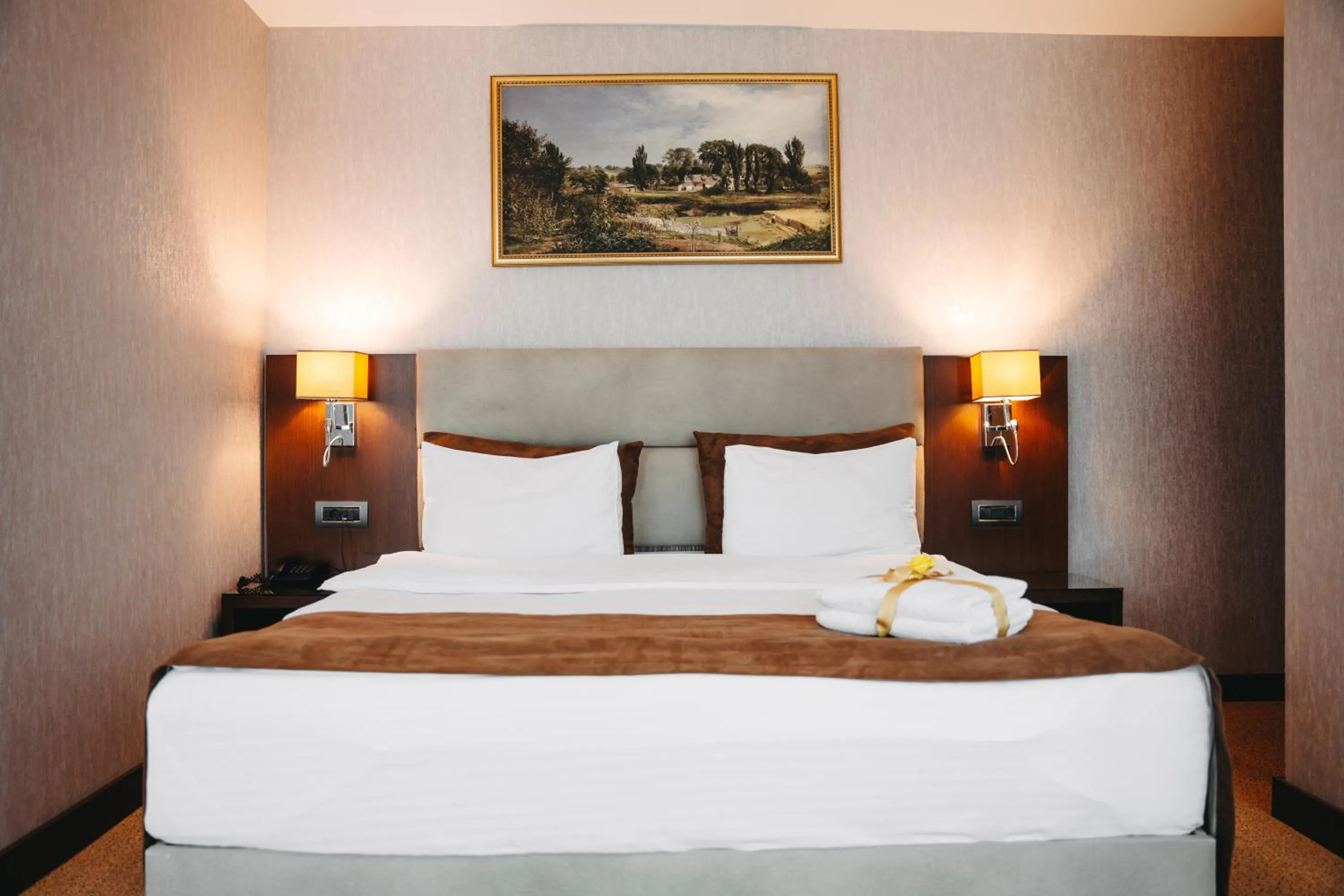 Bedroom in The Diamond Hotel Baku