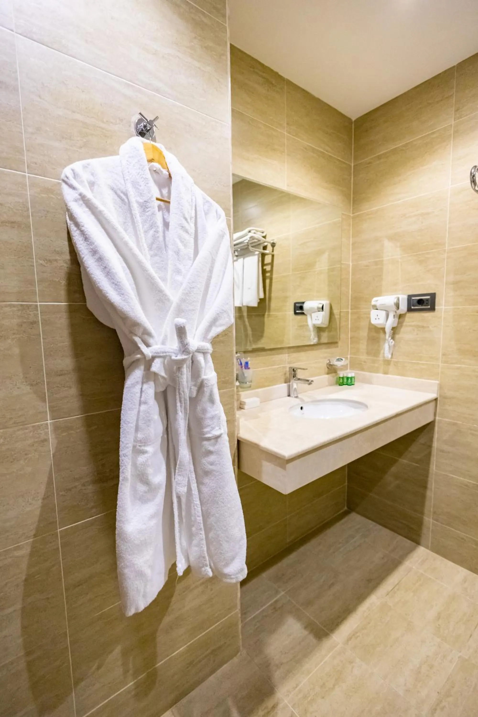 Shower, Bathroom in The Diamond Hotel Baku