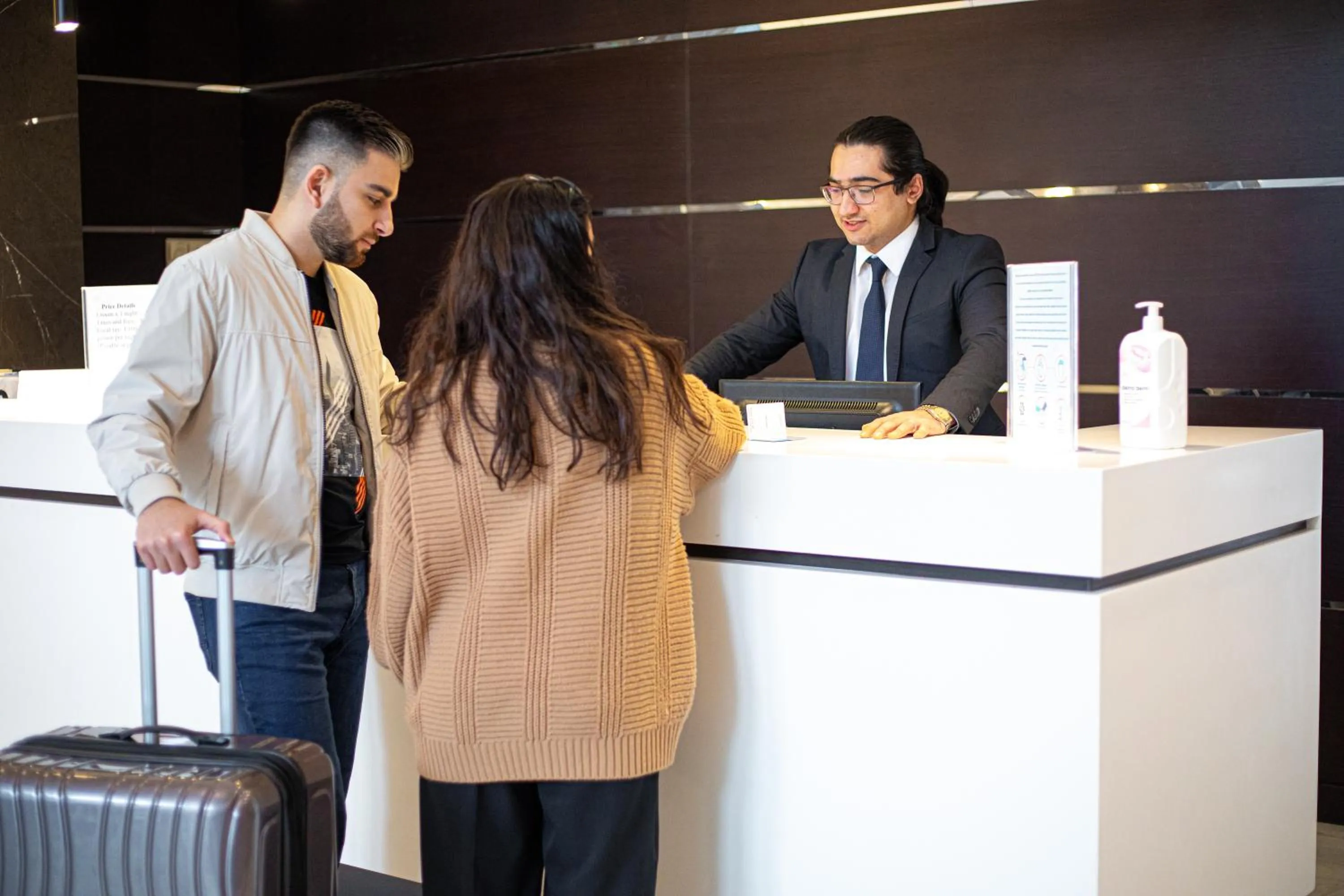 Staff in The Diamond Hotel Baku