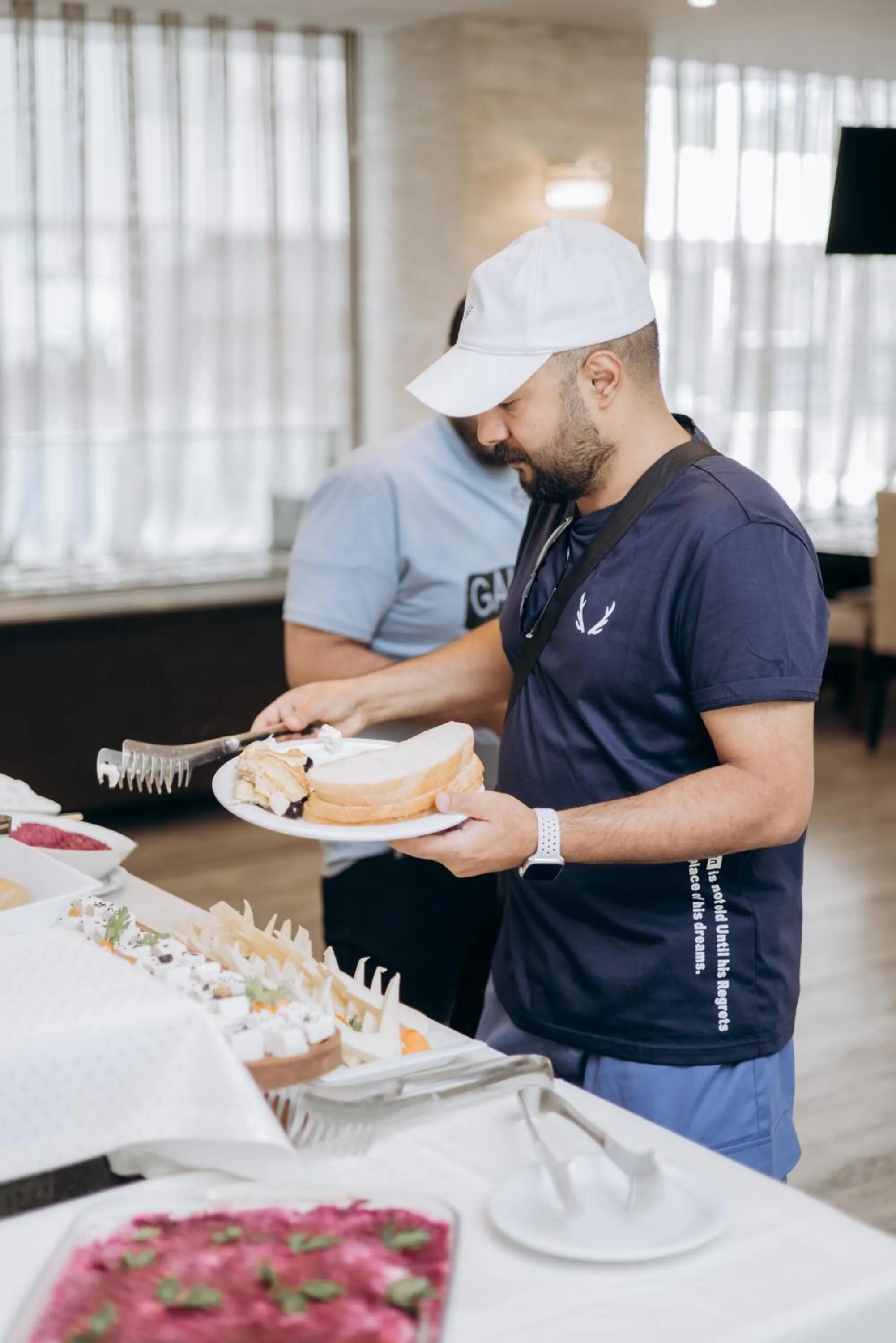 Buffet breakfast in The Diamond Hotel Baku