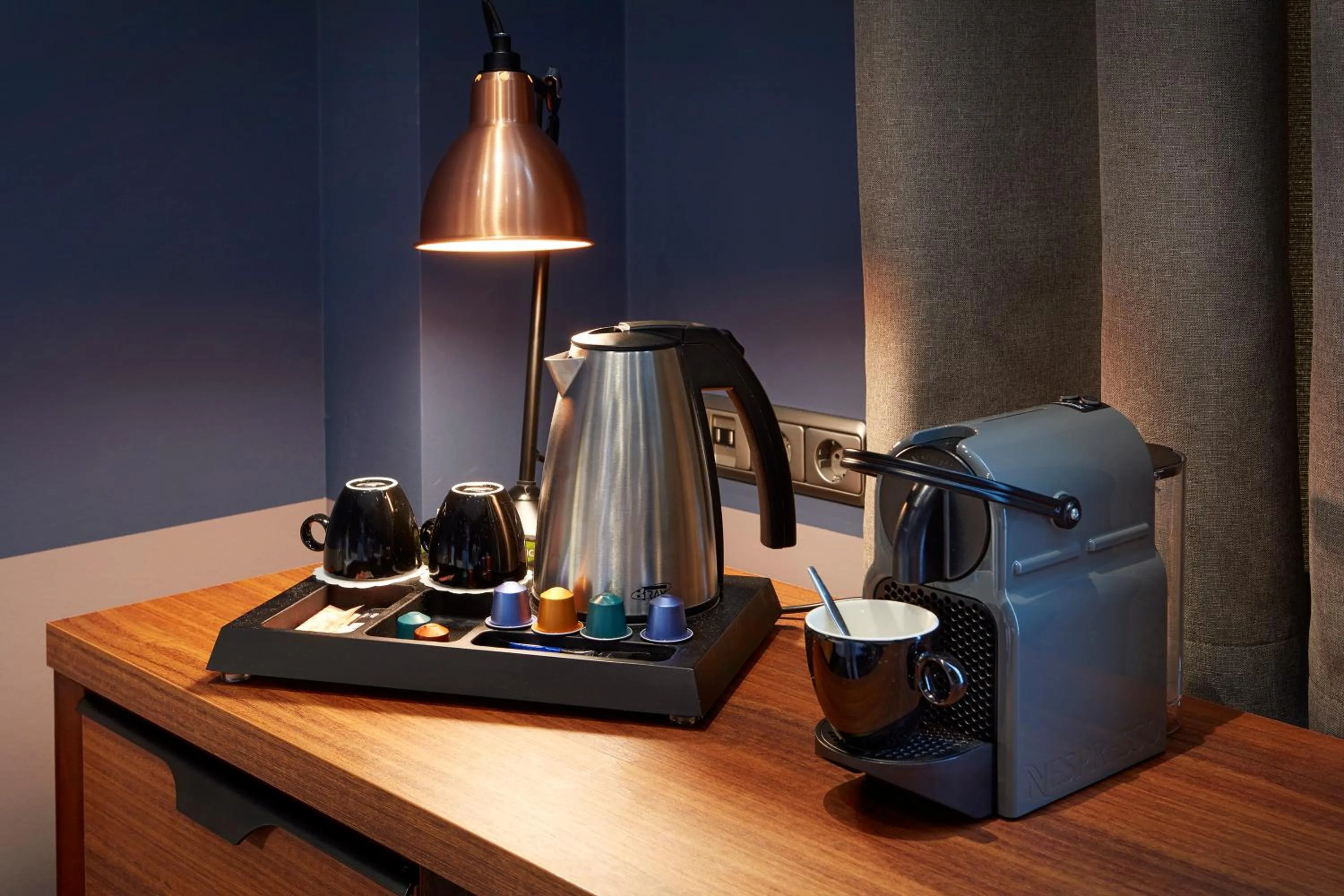 Coffee/tea facilities in Hotel Lion D'Or