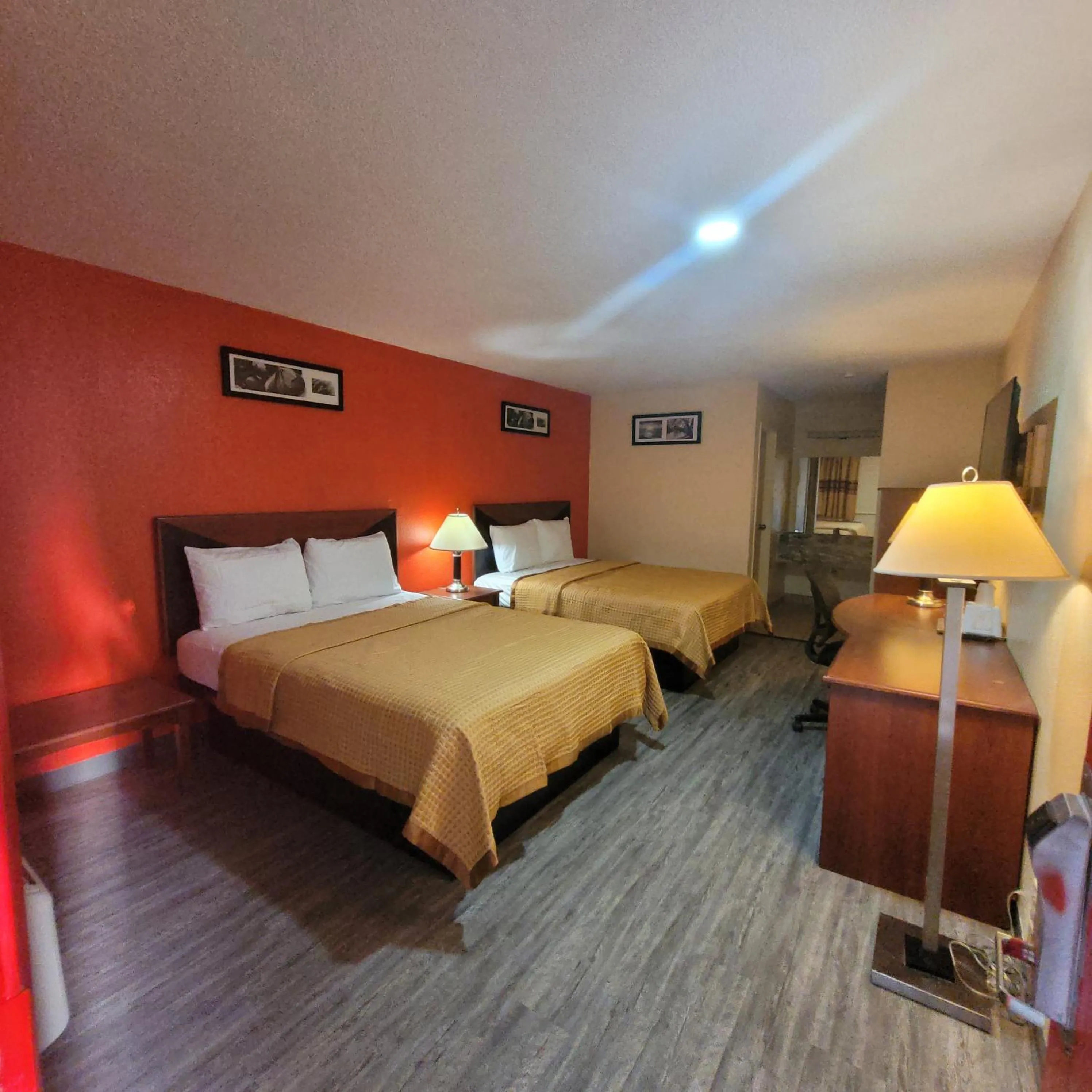 Bed in La Vista Motel