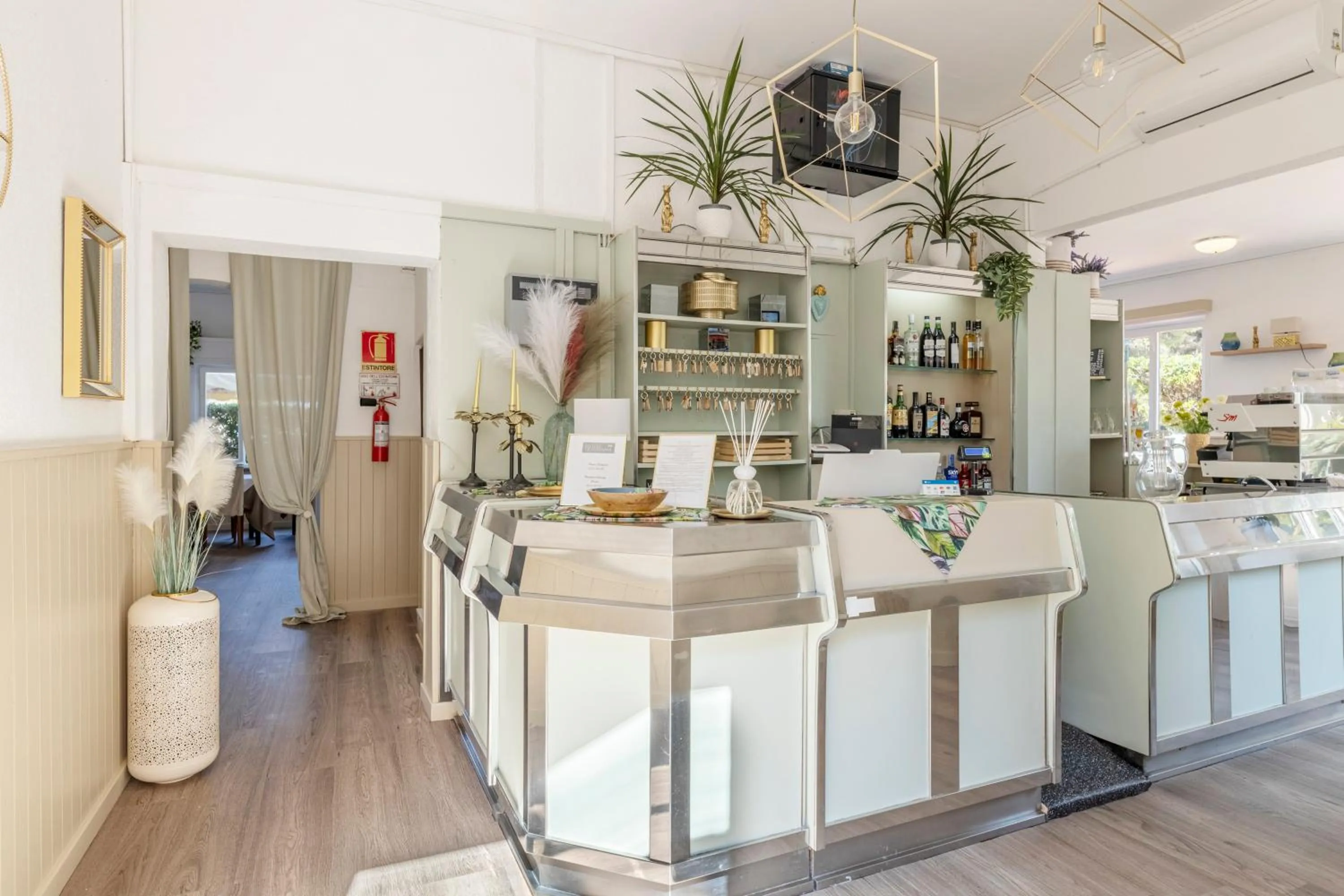 Lobby or reception in Hotel Quisisana