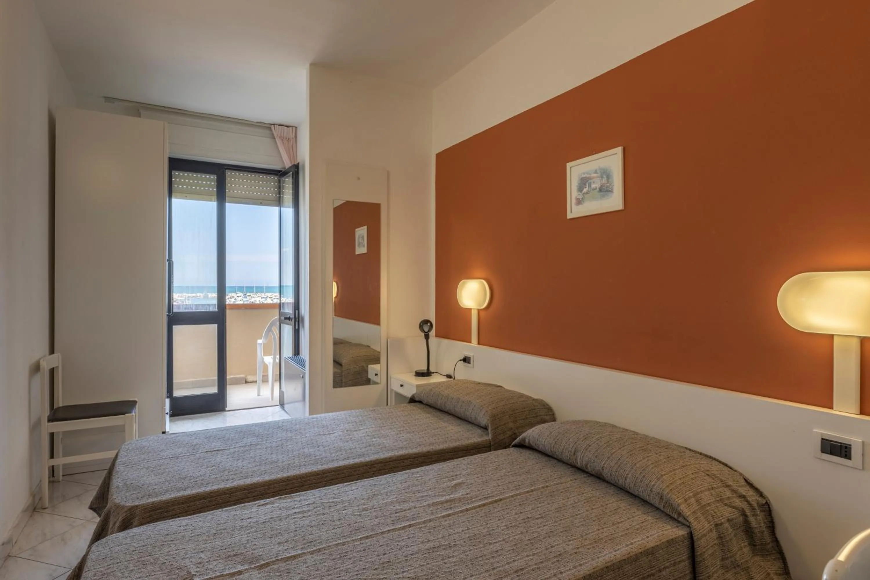 Bed in Hotel Quisisana