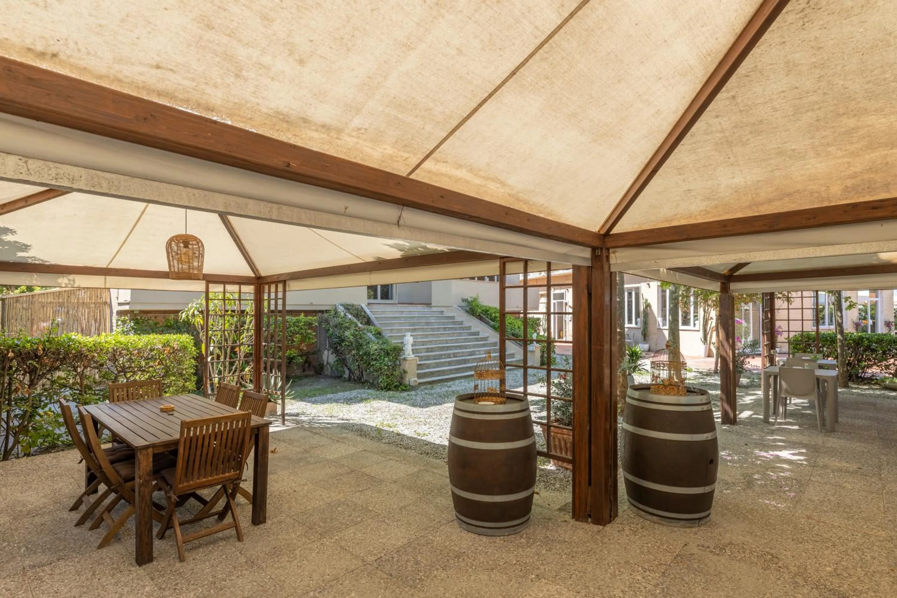 Patio in Hotel Quisisana