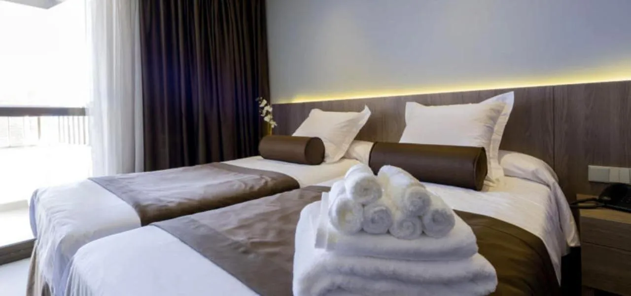 Bed in Hotel Acapulco Benidorm