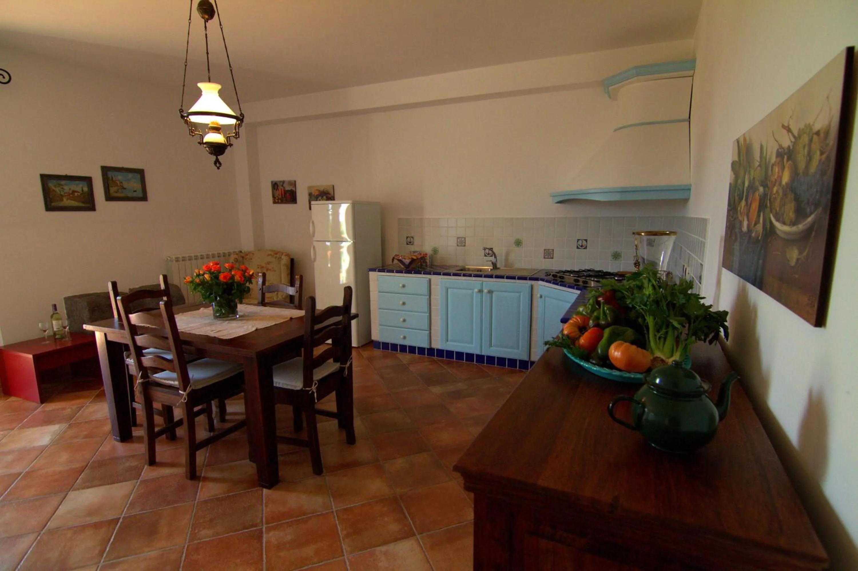 Kitchen or kitchenette in Torre Archirafi Resort