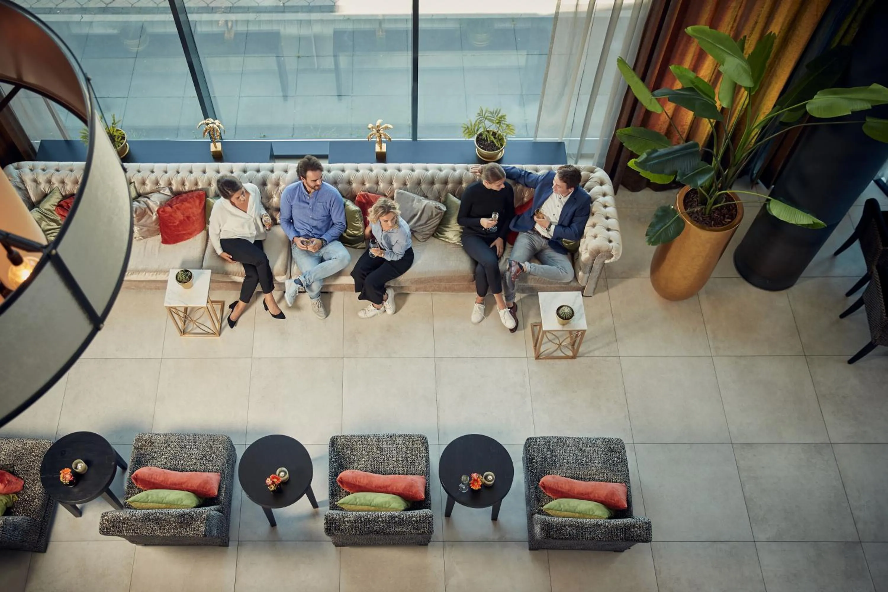 Seating area in Van der Valk Hotel Tiel