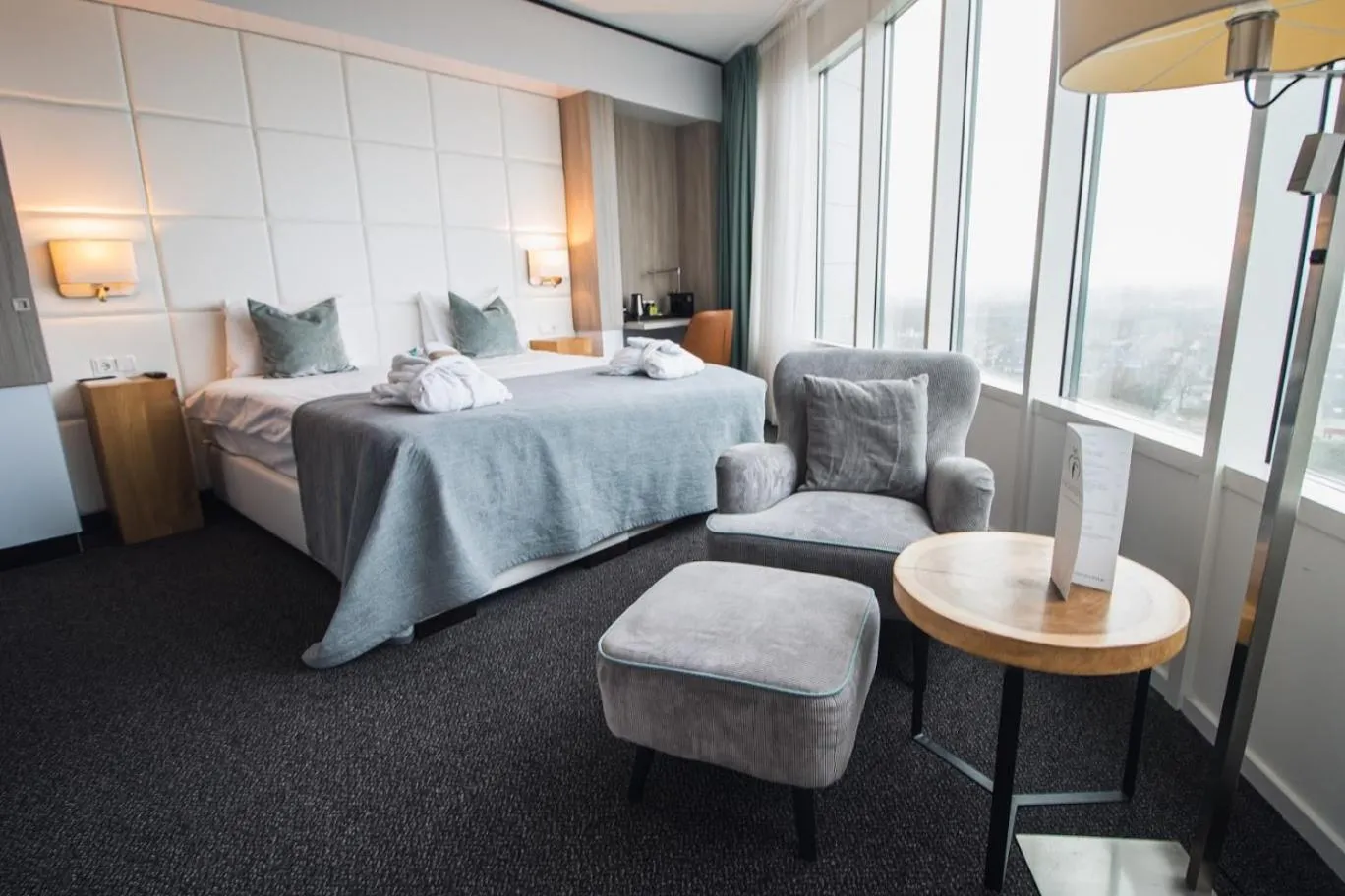 Photo of the whole room, Bed in Van der Valk Hotel Tiel