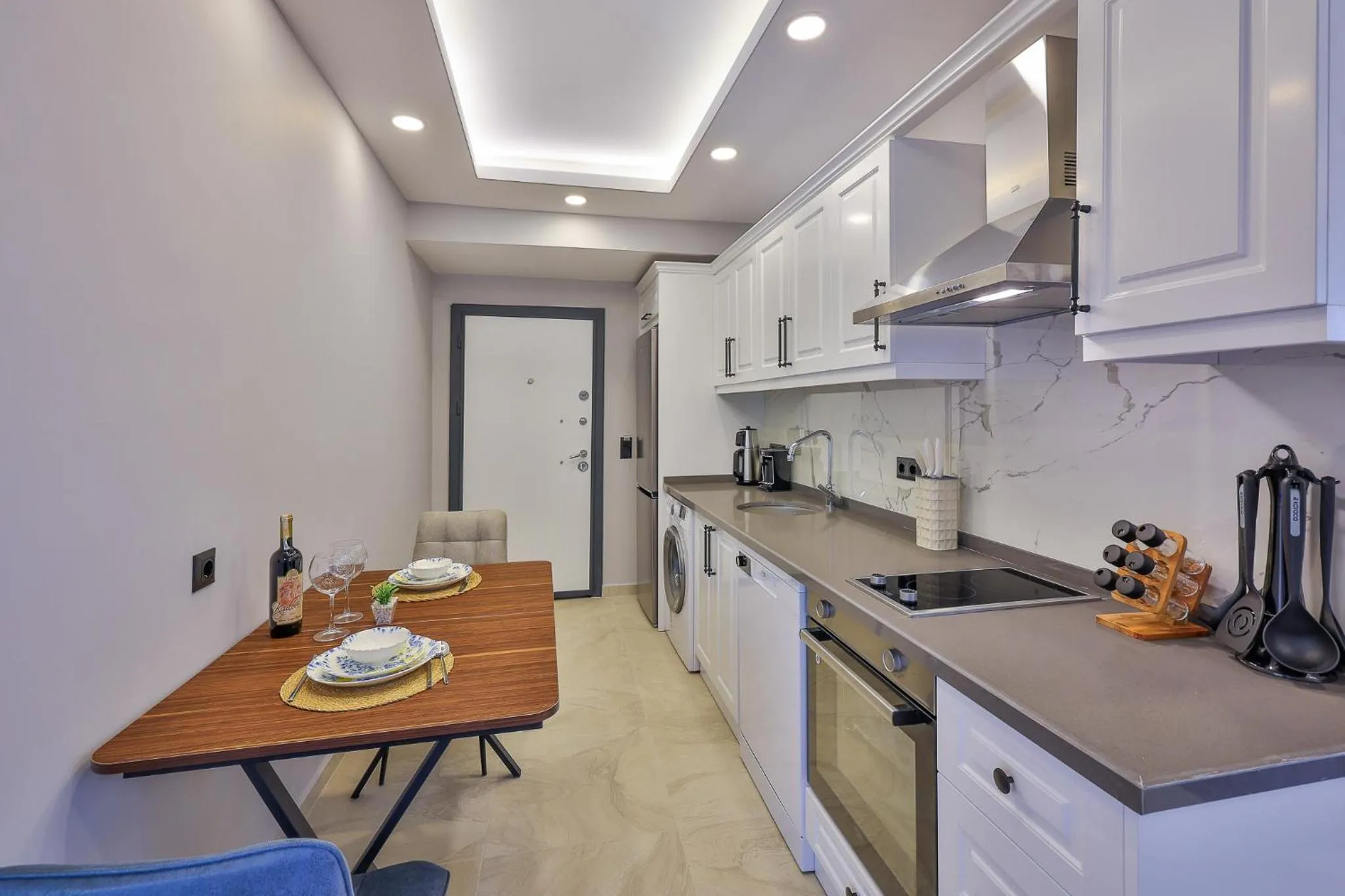 kitchen in Harnup Apart