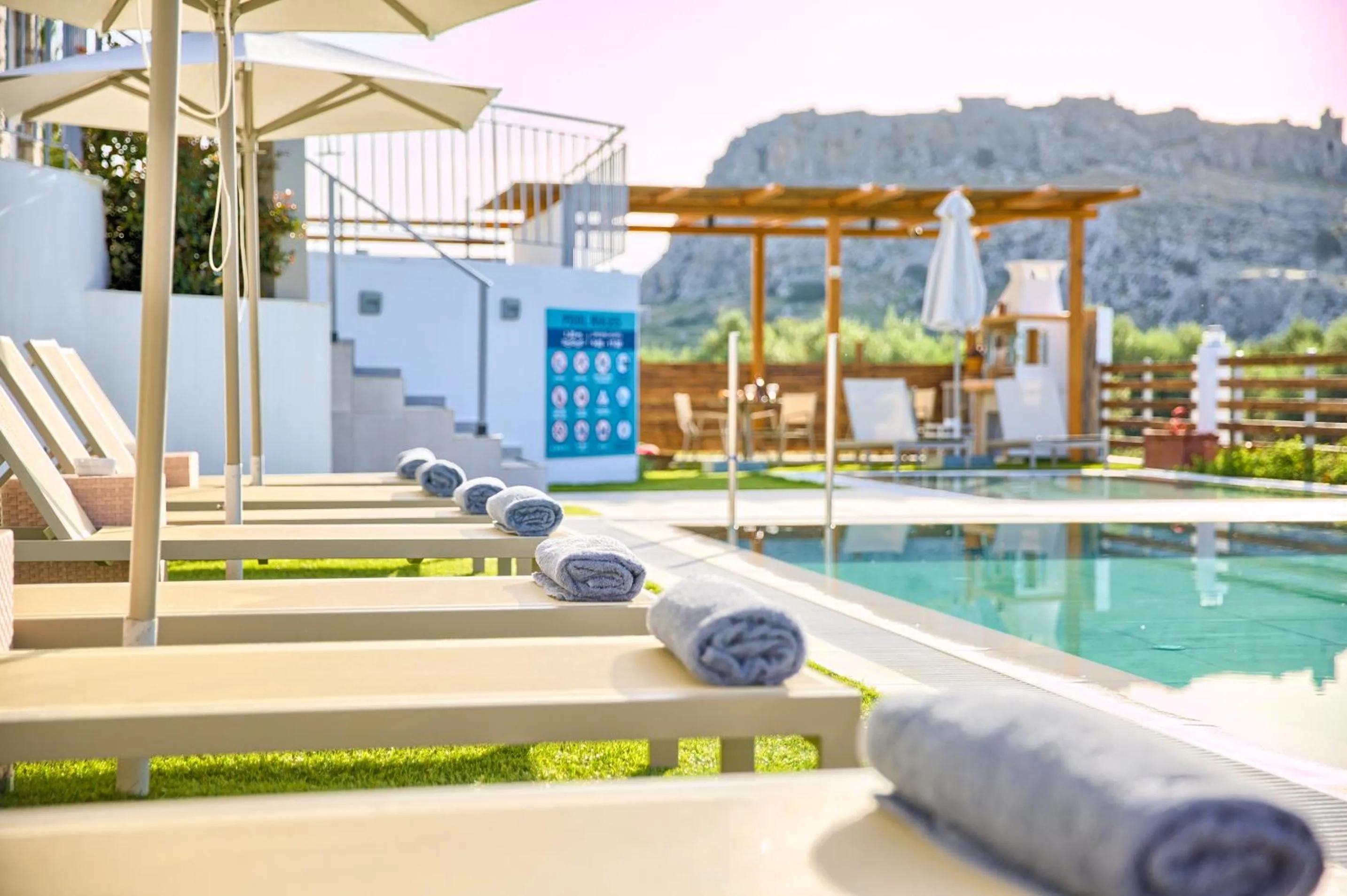 Property building in KOUROS STONE SUITES