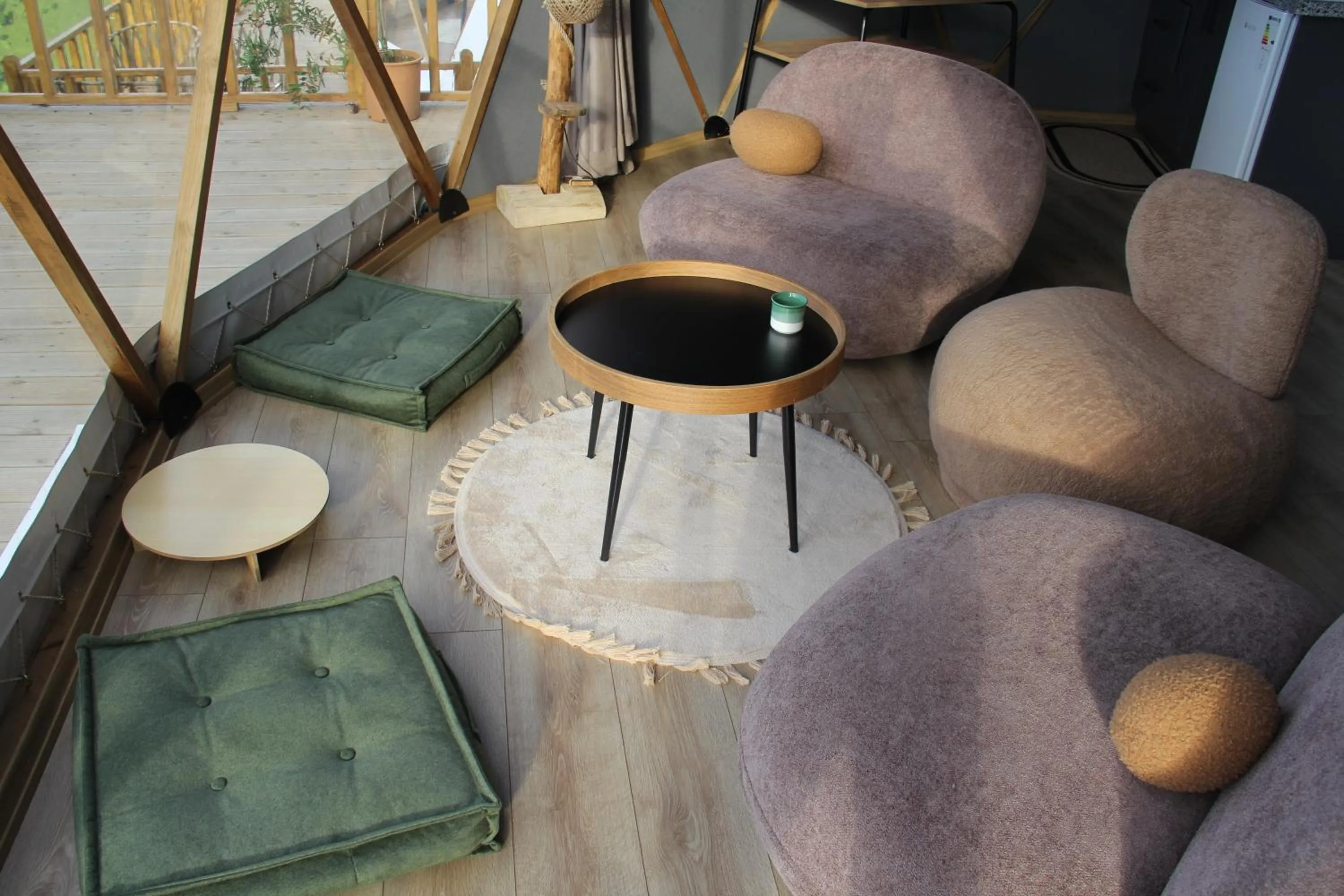 Living room in Bogina Dome & Suite - Çamlıhemşin