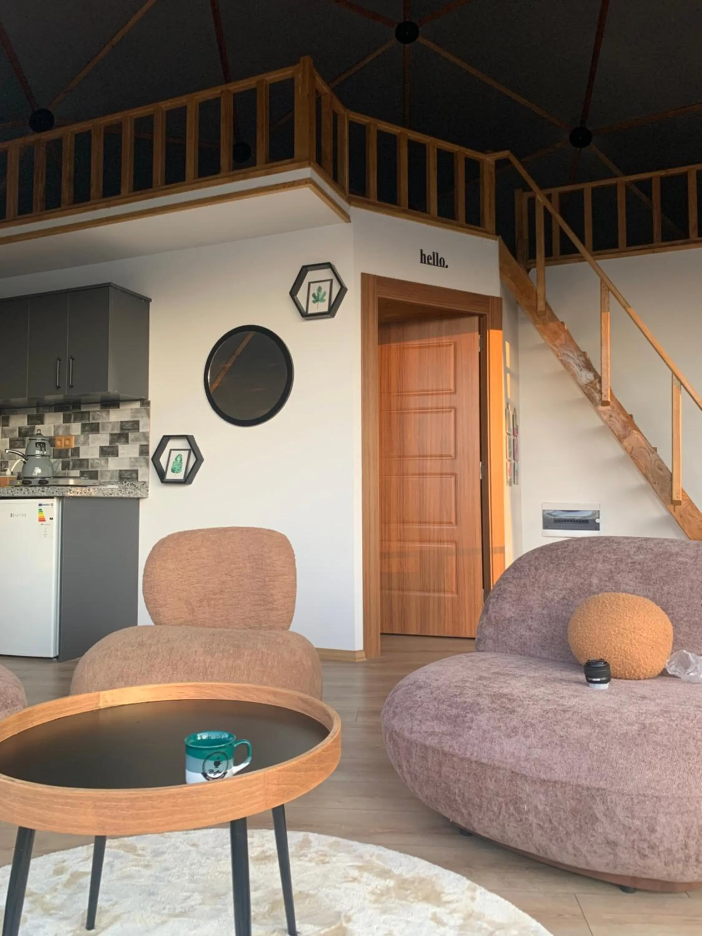 Living room in Bogina Dome & Suite - Çamlıhemşin