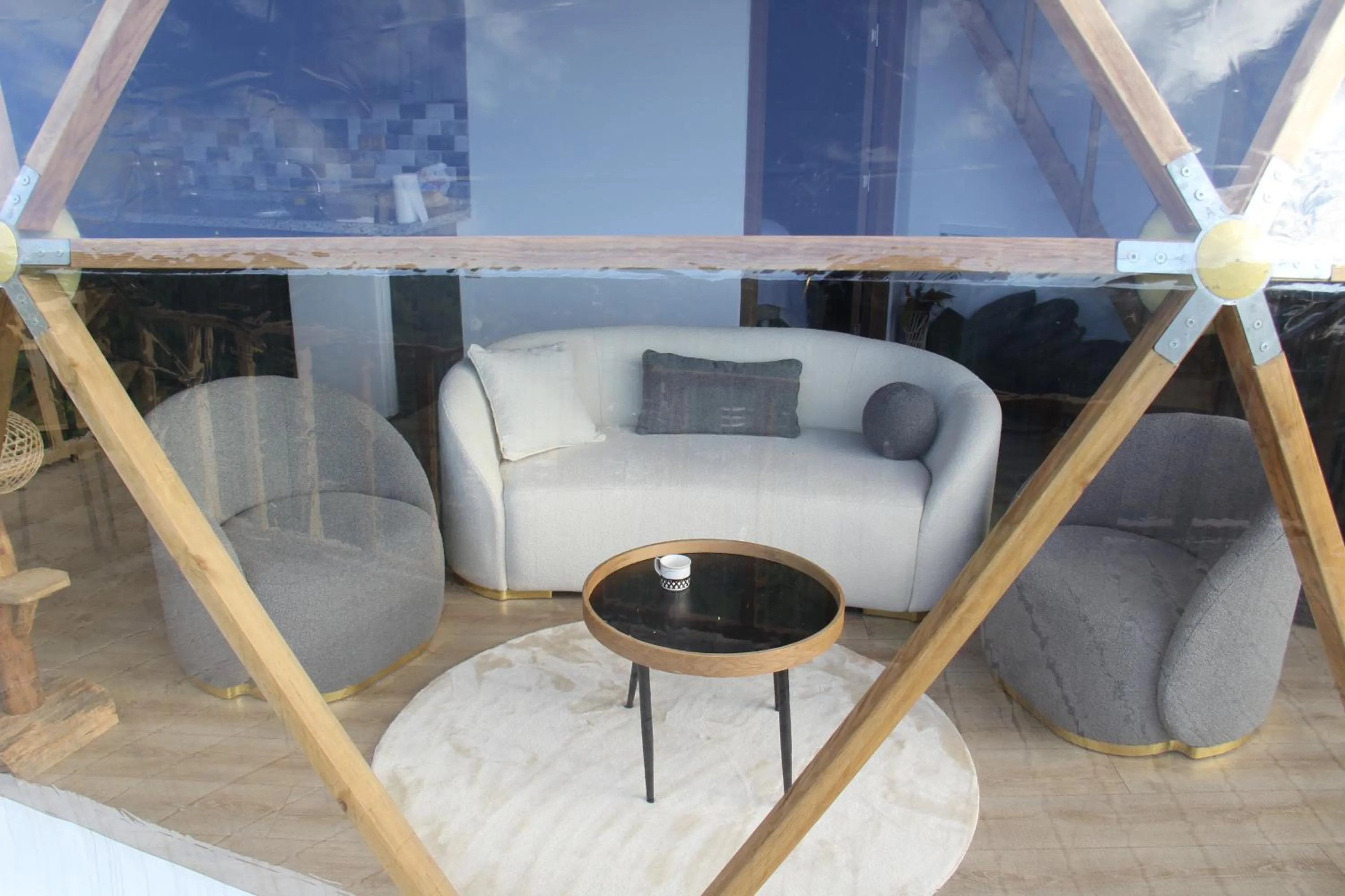 Seating area in Bogina Dome & Suite - Çamlıhemşin