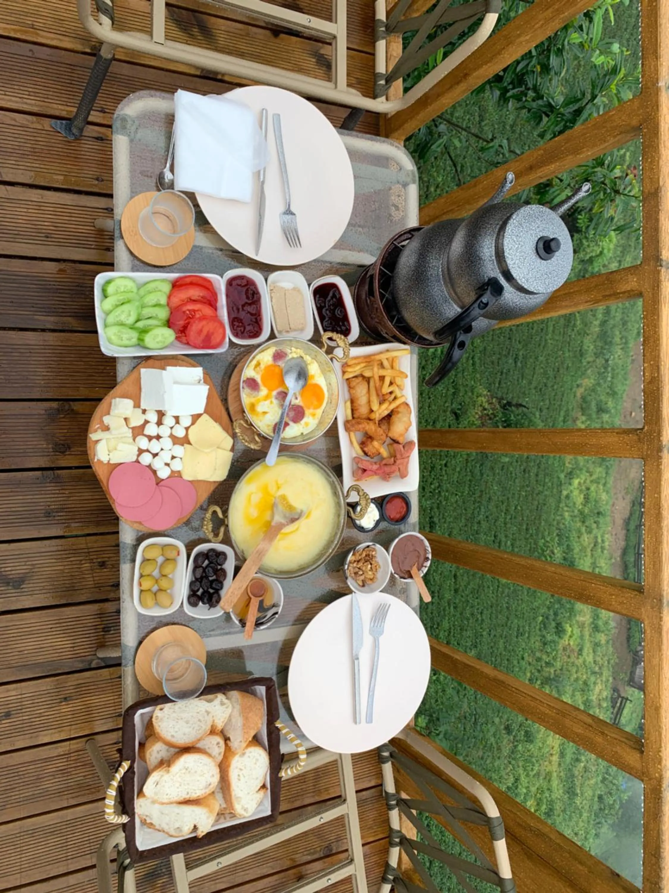 Breakfast in Bogina Dome & Suite - Çamlıhemşin