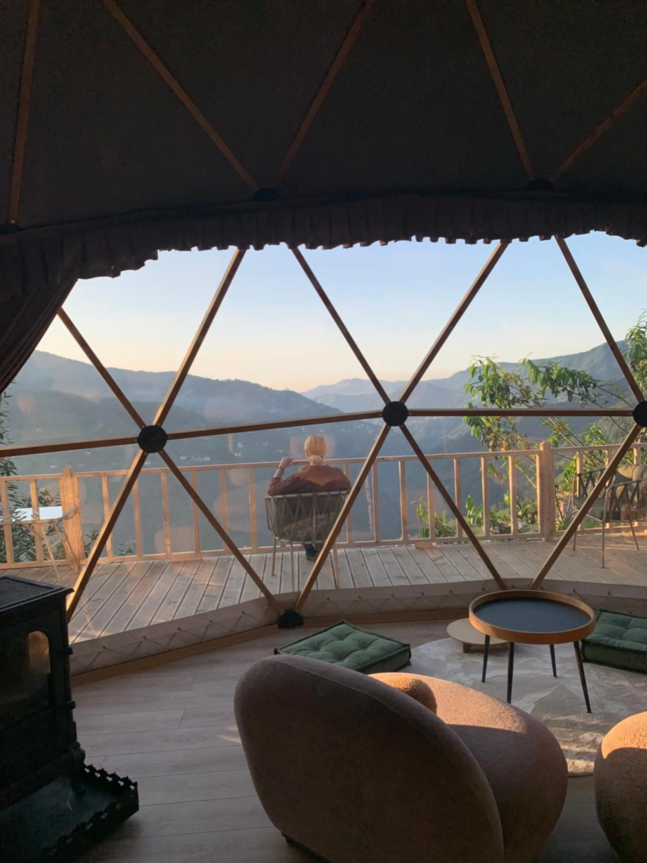 Patio in Bogina Dome & Suite - Çamlıhemşin