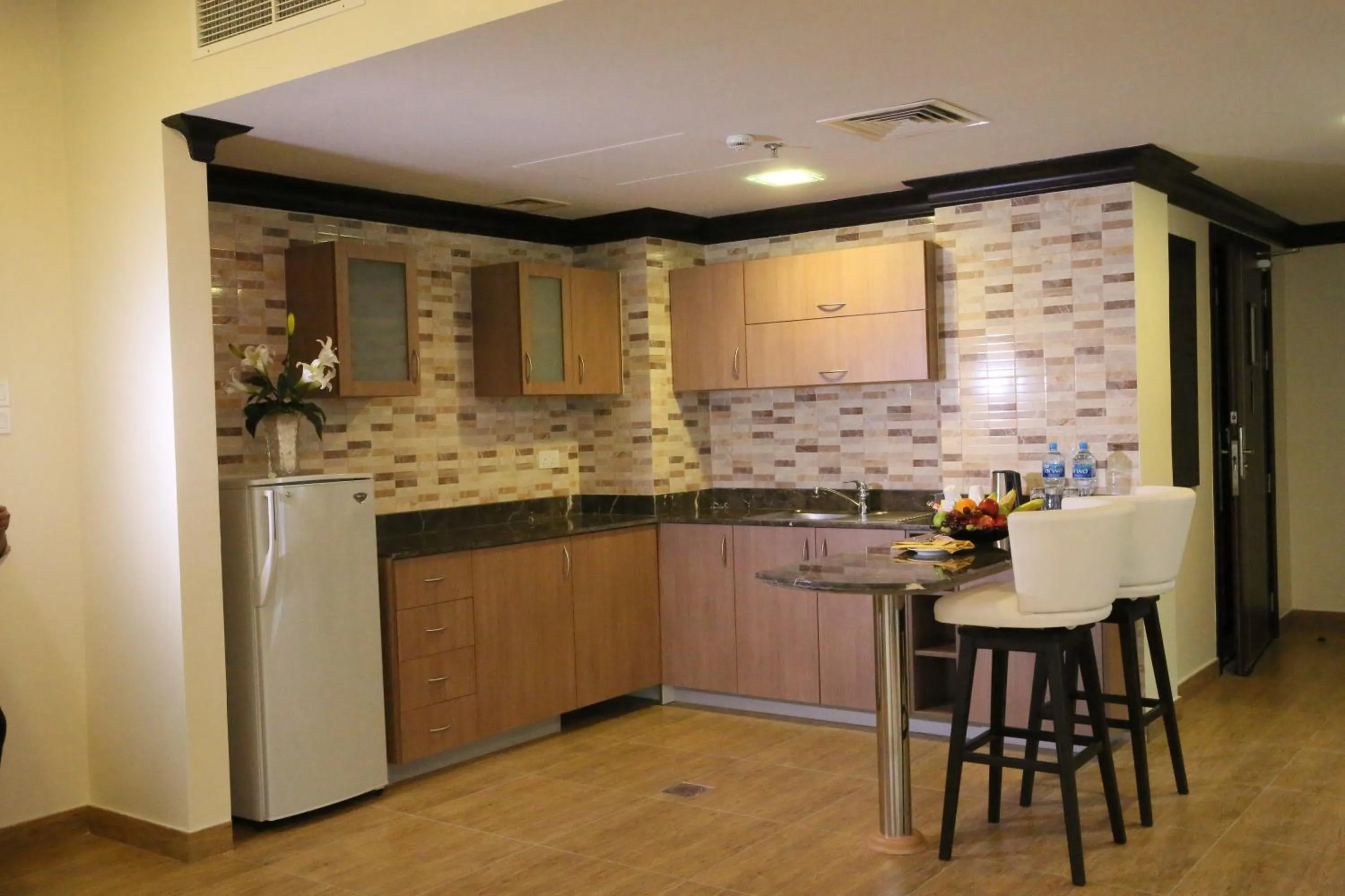 Kitchen or kitchenette in Royal Phoenicia Hotel