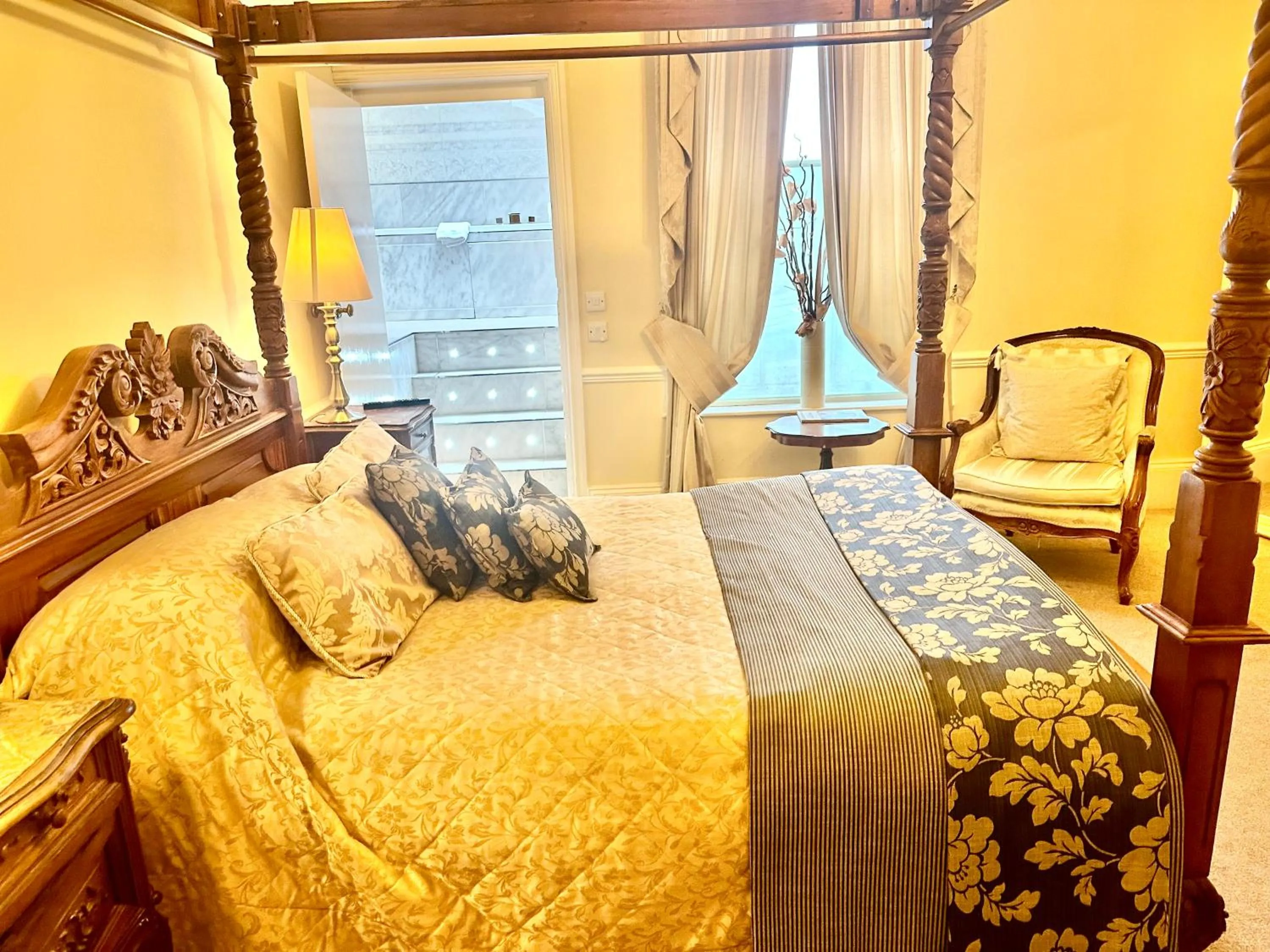 Bed in Munstone House