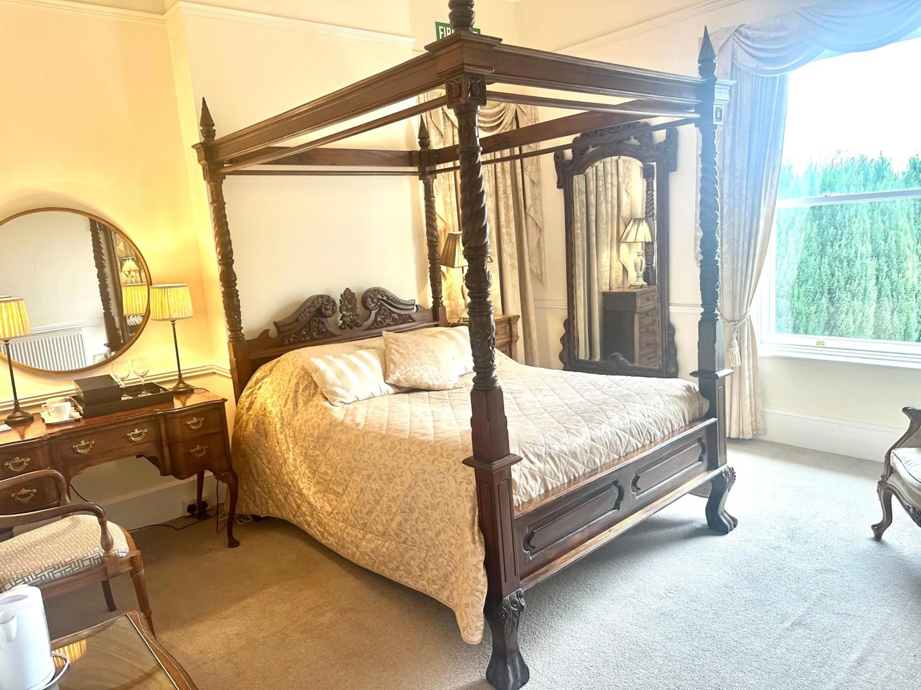 Bed in Munstone House
