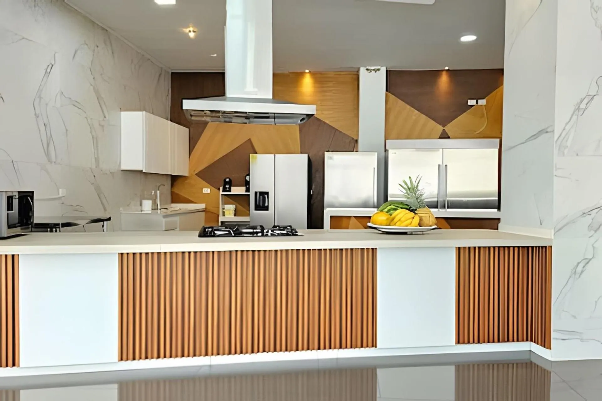 Communal kitchen in Hotel Lotto Boutique