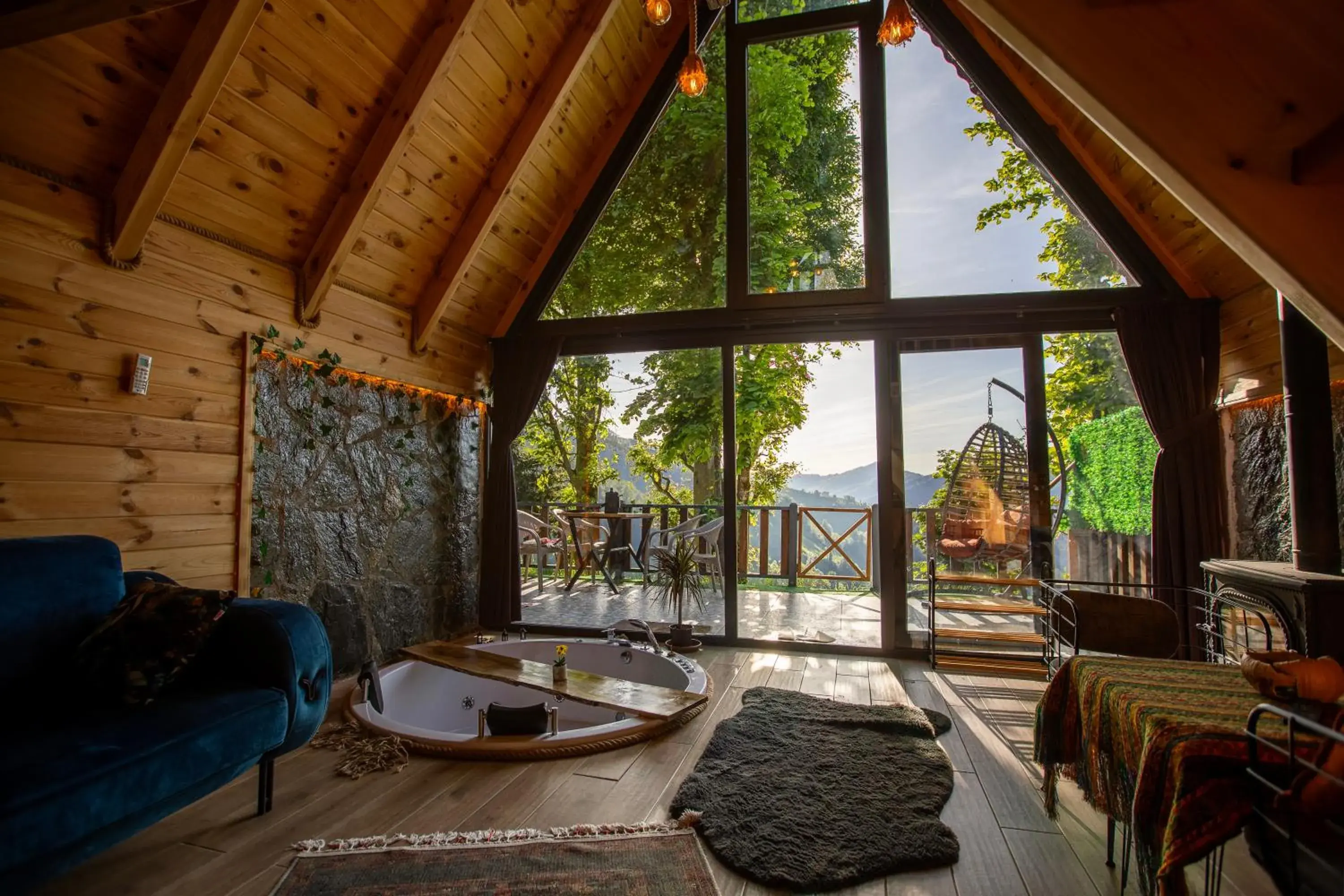 Superior Double or Twin Room with Garden View in RİZE SERENİTY BUNGALOV Superior Double or Twin Room with Garden View in RİZE SERENİTY BUNGALOV