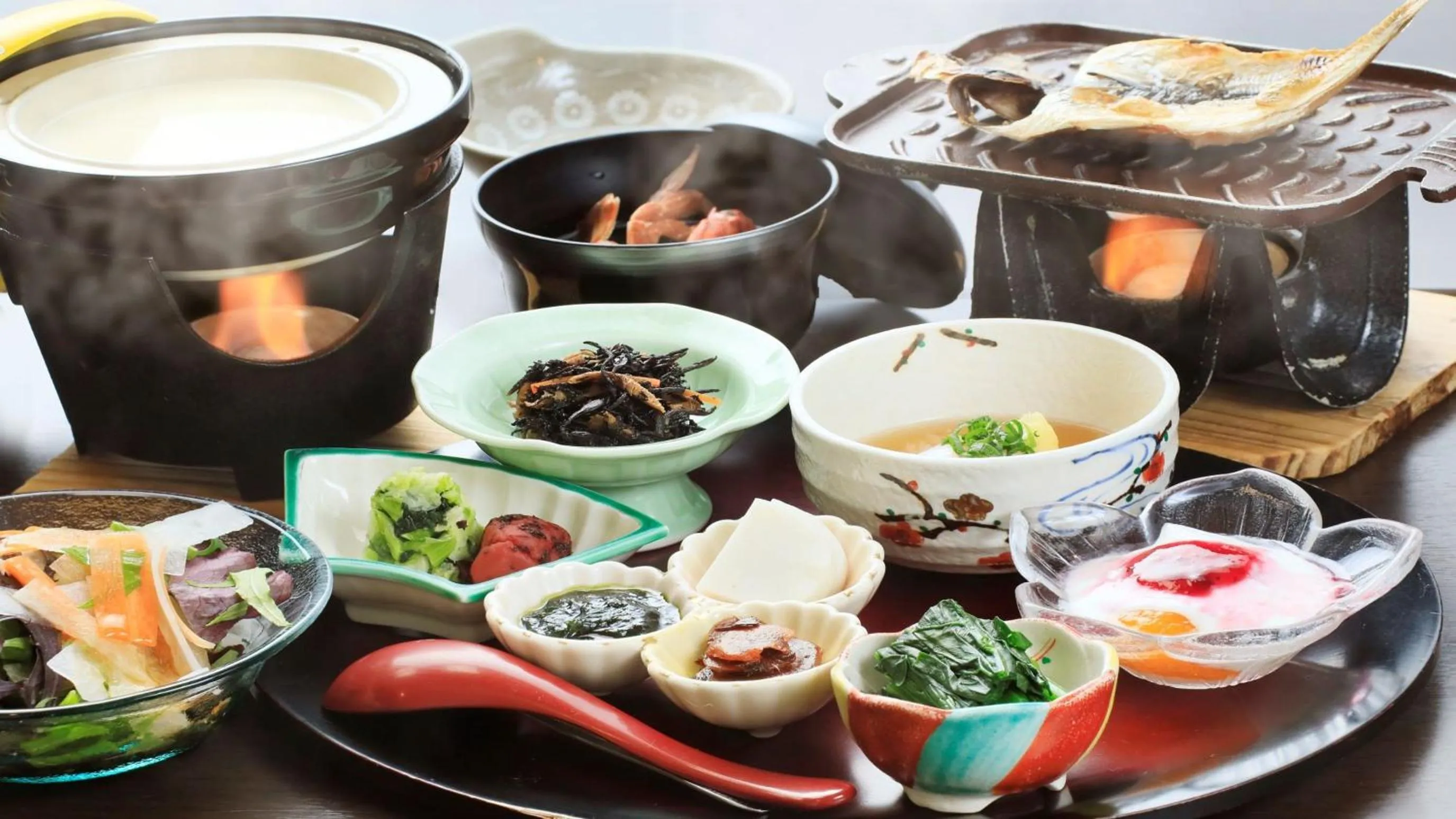 Food in Yuyado Mikannoki