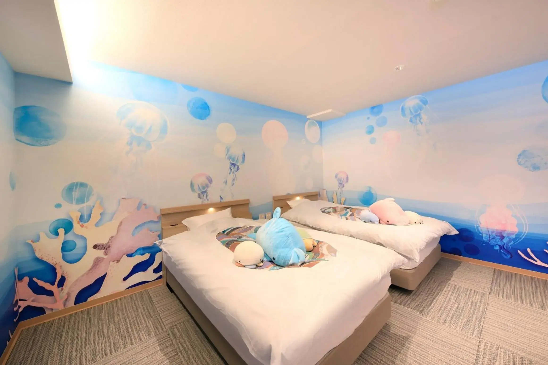 Concept Room " Sea " in Yuyado Mikannoki Concept Room " Sea " in Yuyado Mikannoki