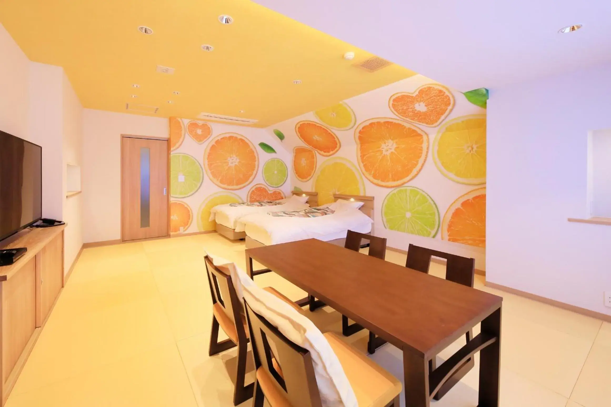 Concept Room " Orange" in Yuyado Mikannoki Concept Room " Orange" in Yuyado Mikannoki