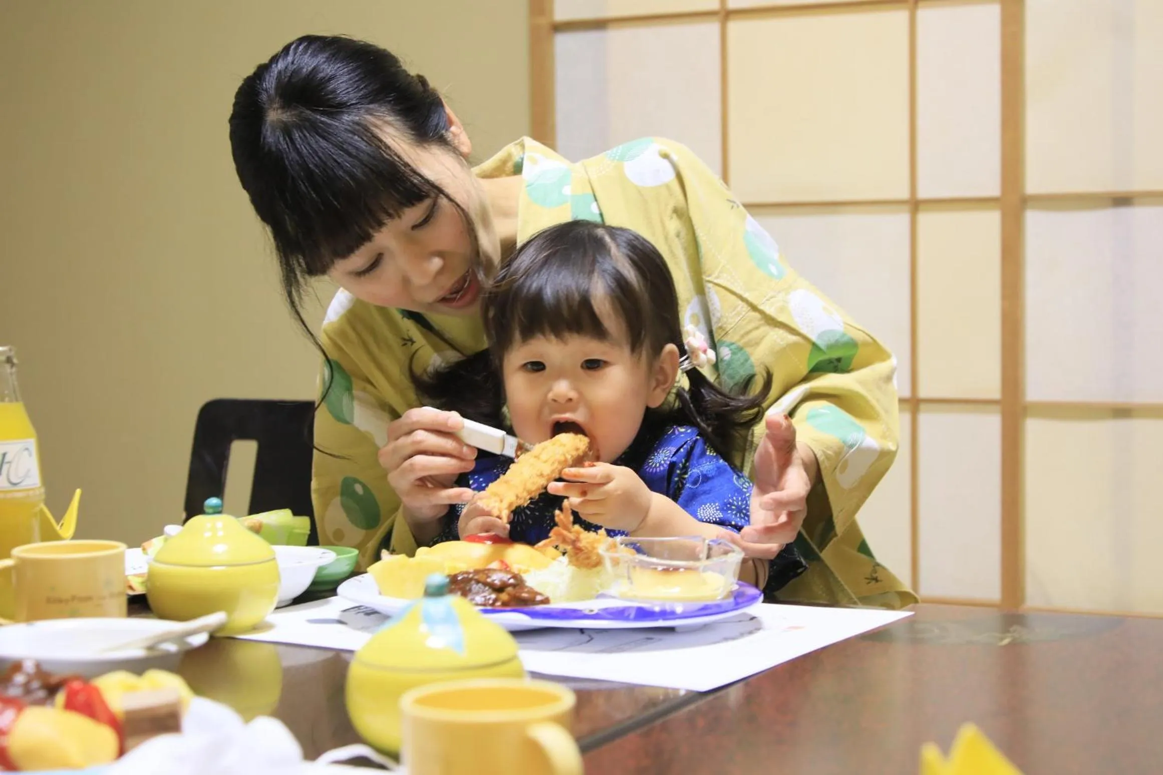 Food in Yuyado Mikannoki