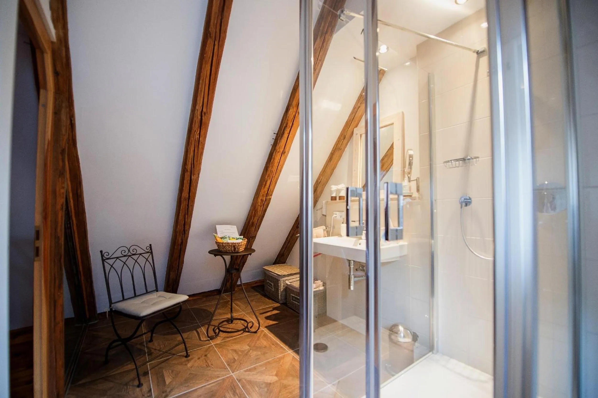 Bathroom in GoldGemäuer Appartements