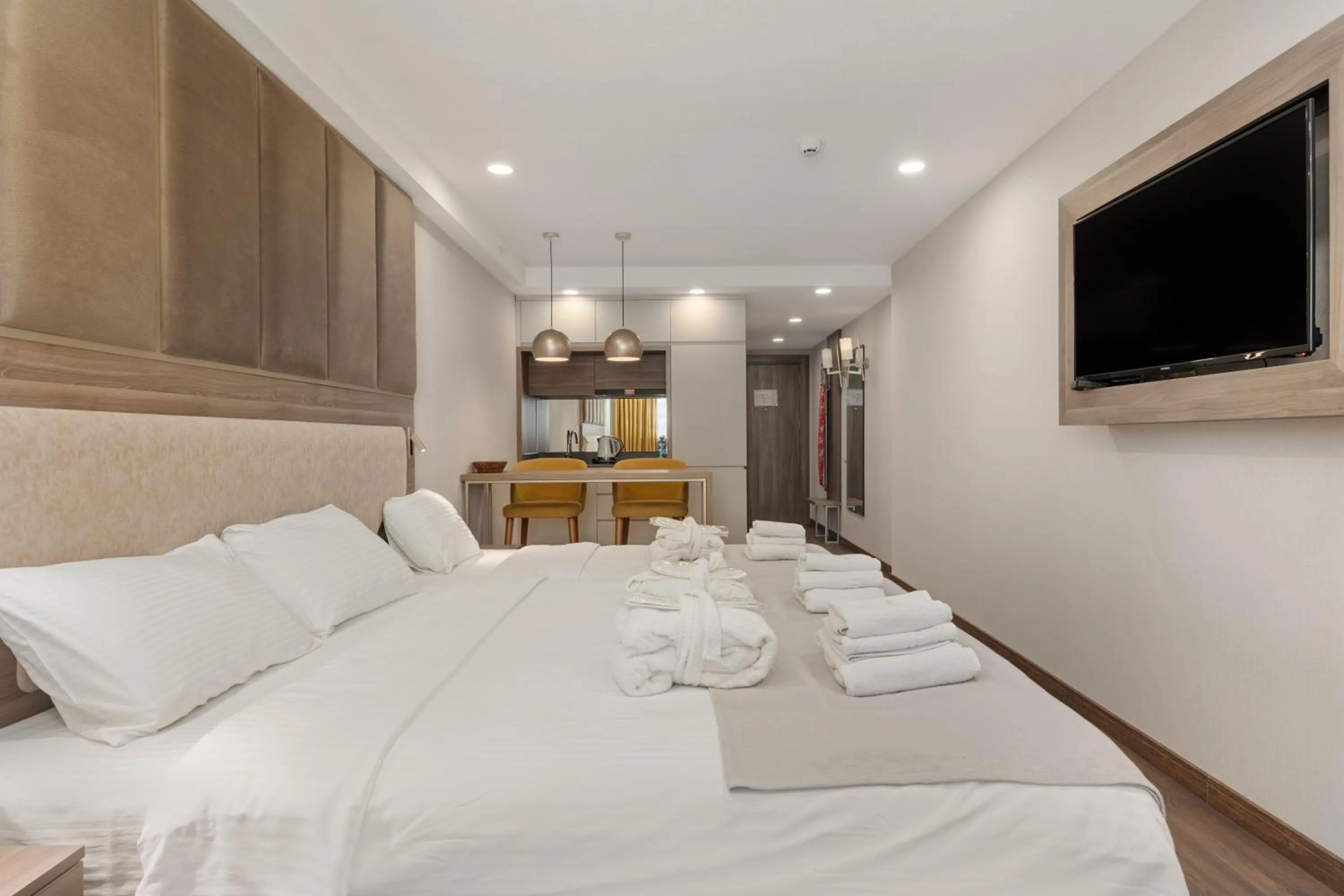 Bed in Wyn Residence Batumi