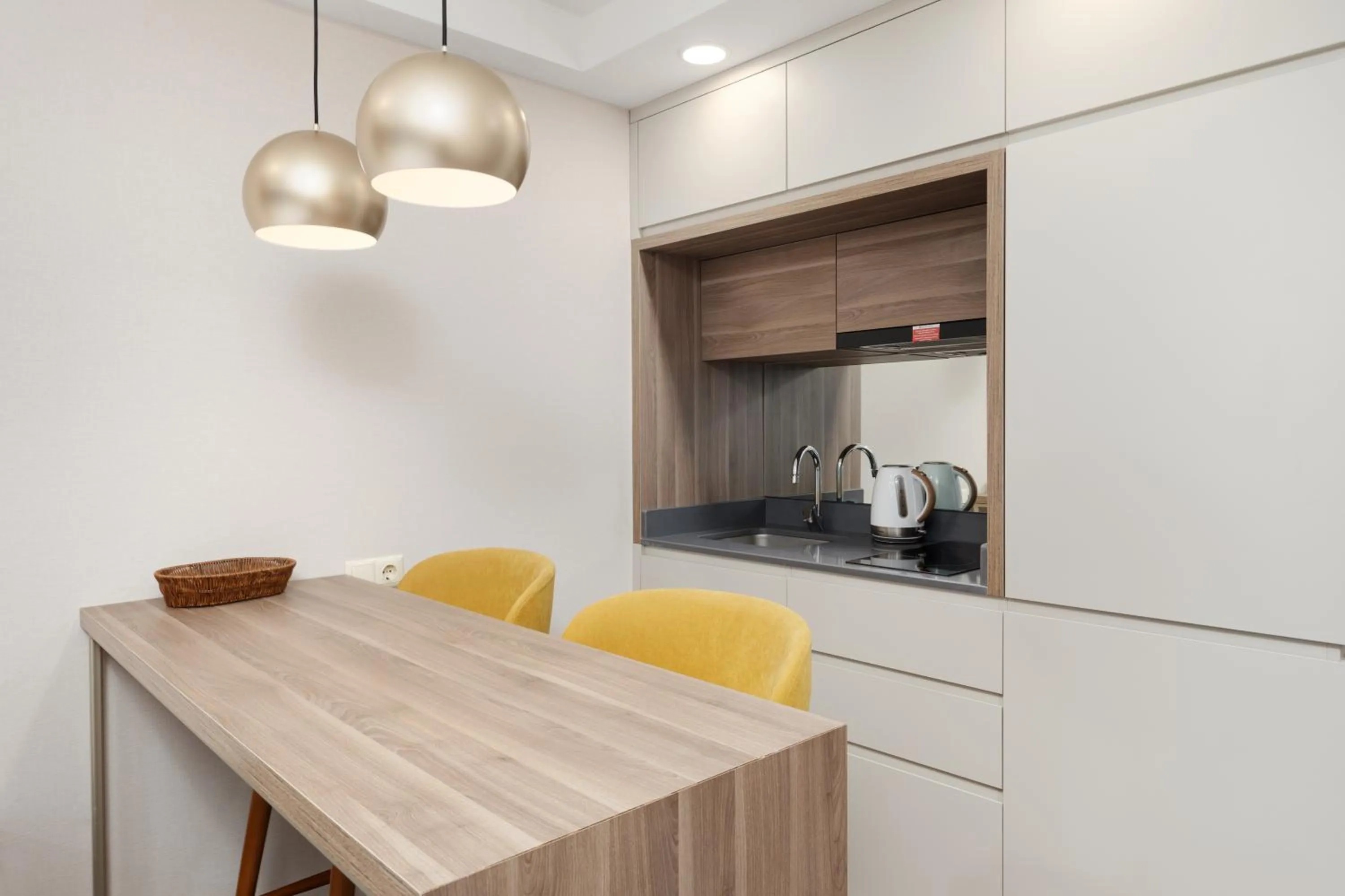 Kitchen or kitchenette in Wyn Residence Batumi