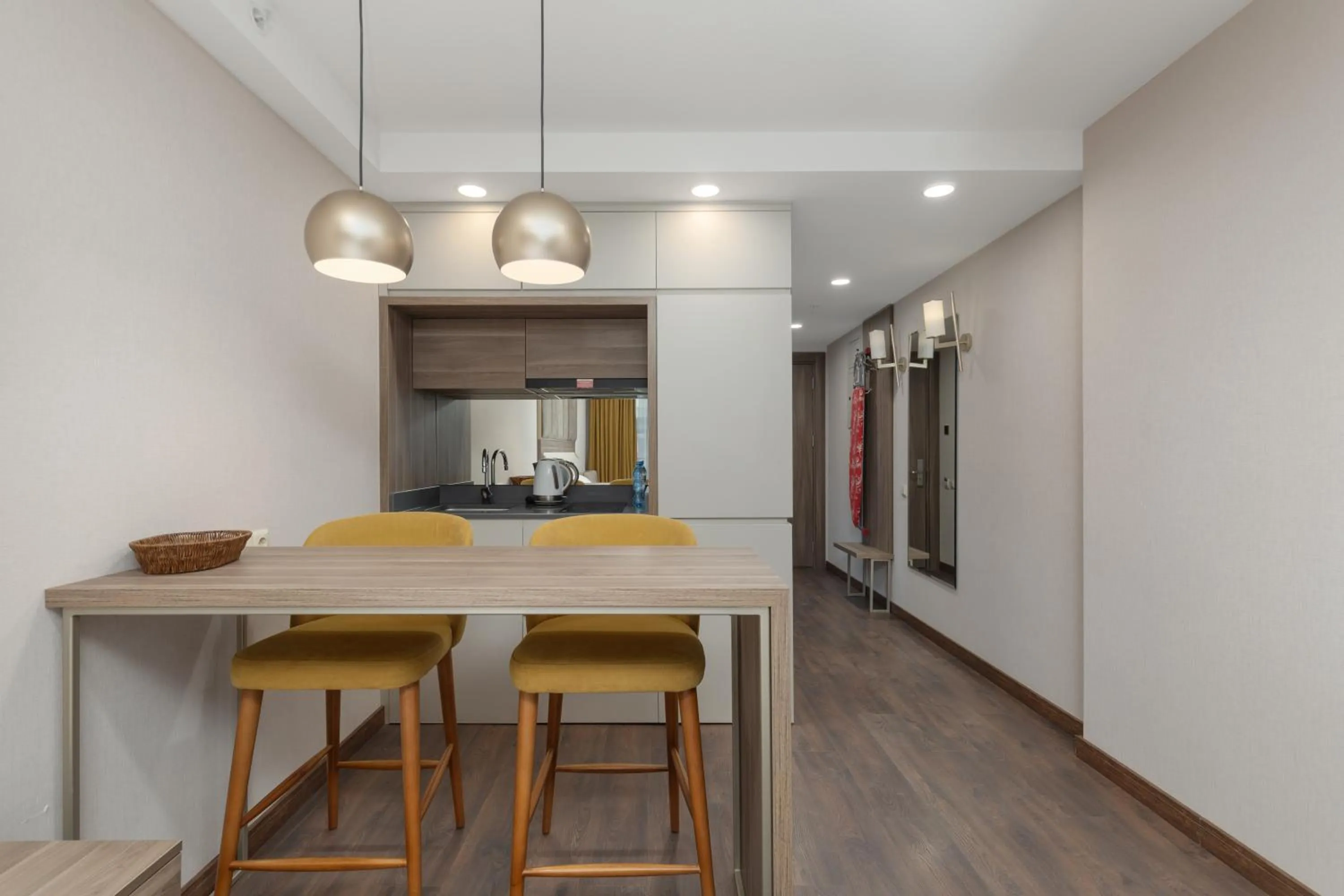 Kitchen or kitchenette in Wyn Residence Batumi