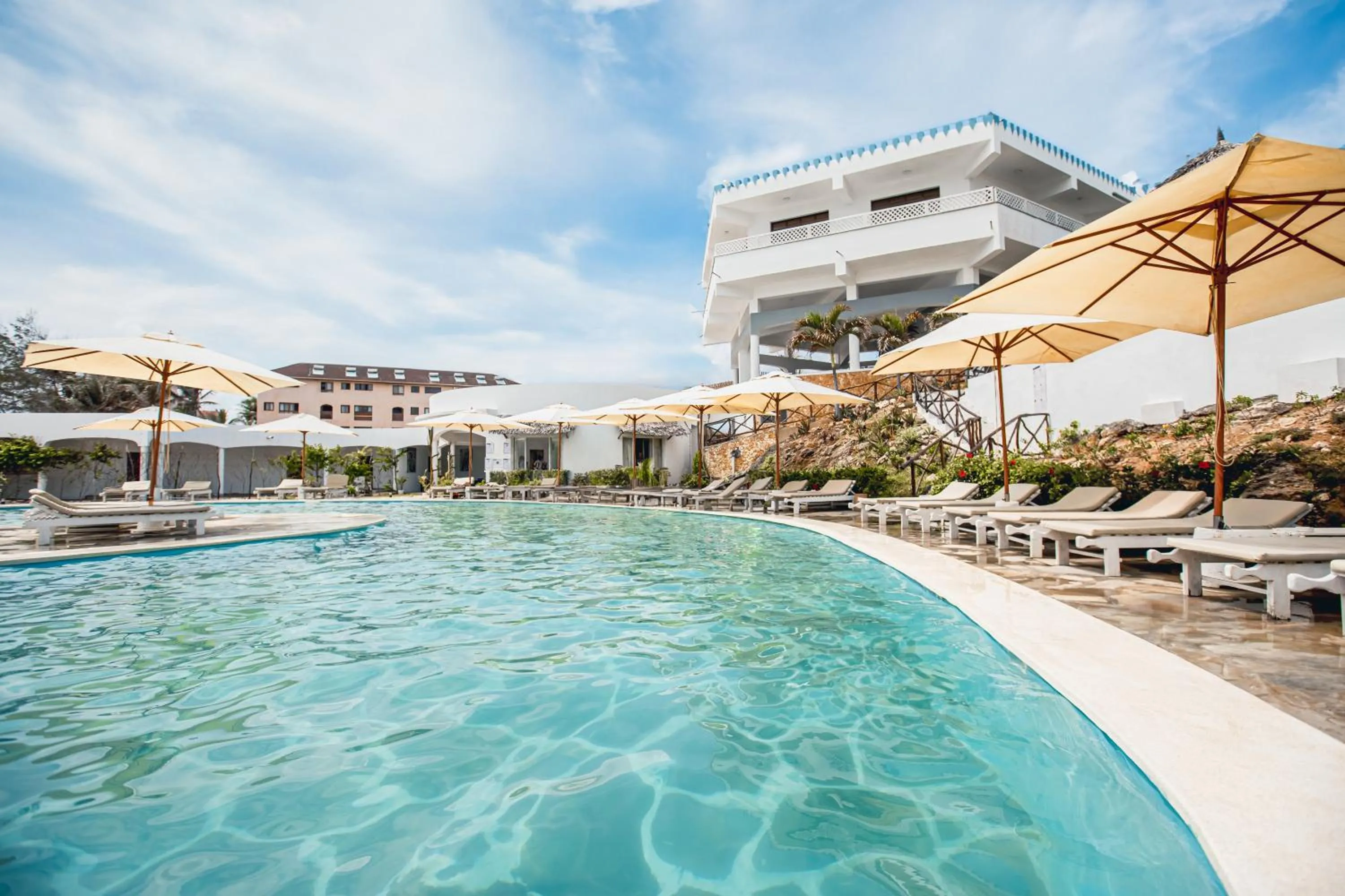Swimming pool in AHG Lion Beach Resort