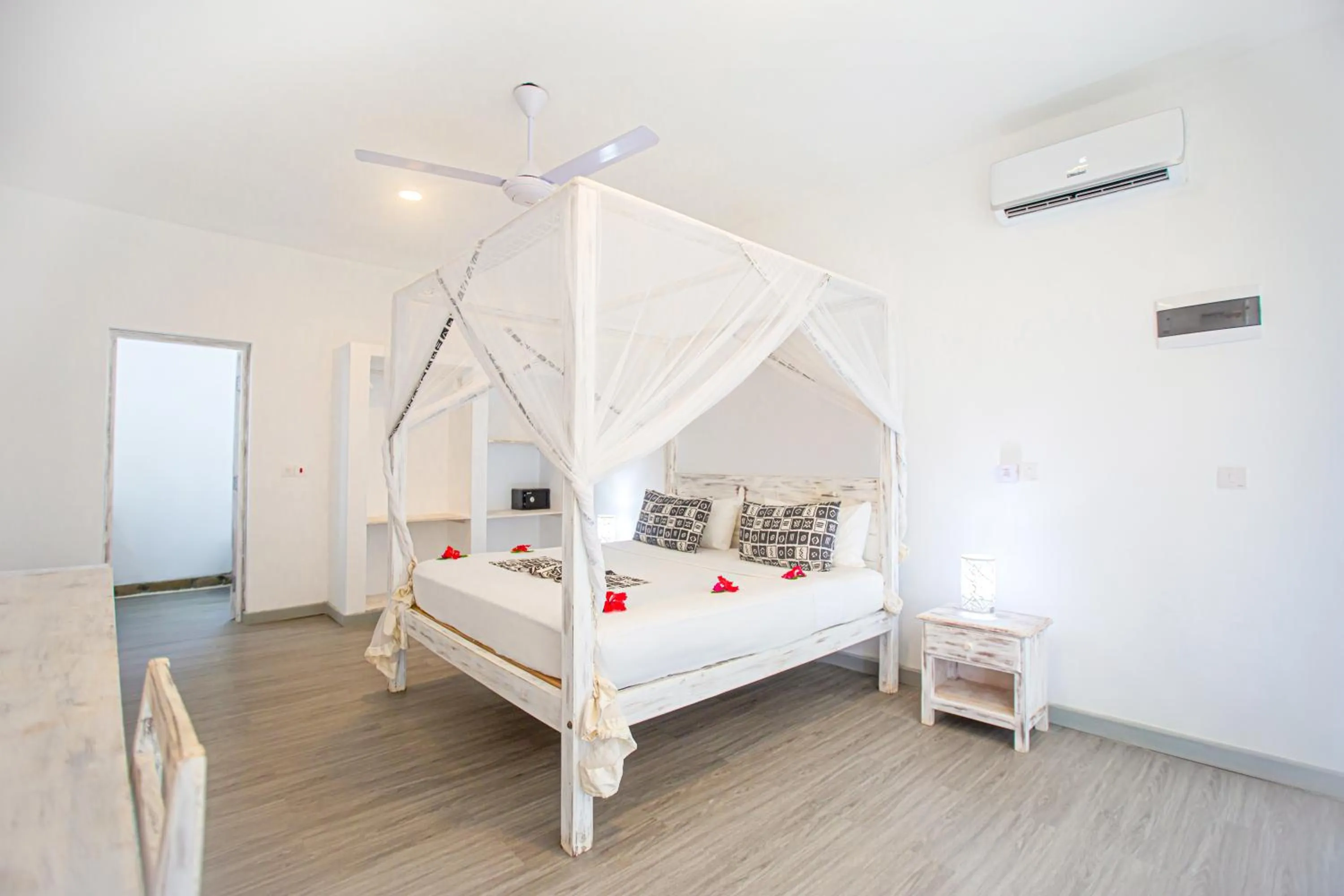 Bed in AHG Lion Beach Resort