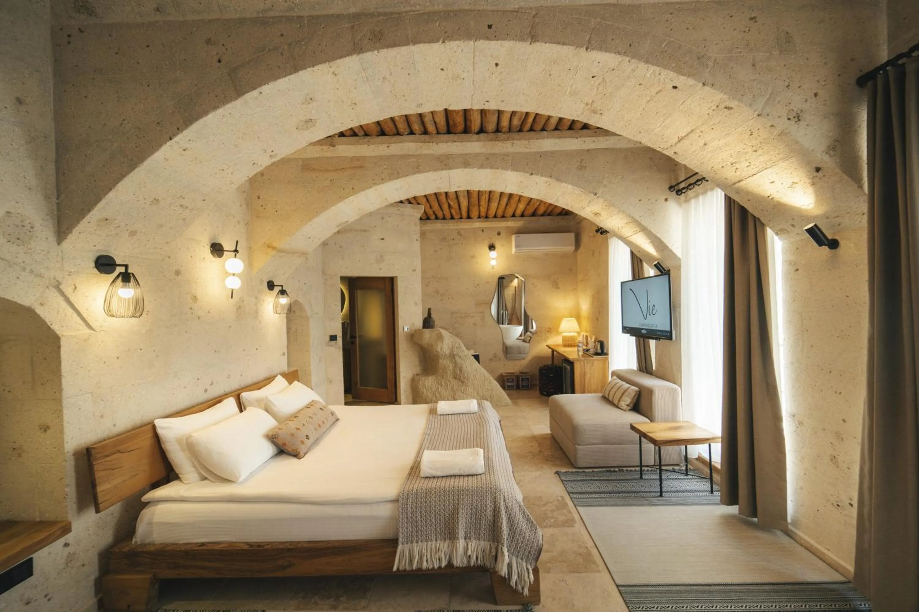 Bed in Vie Cappadocia - Adults Only